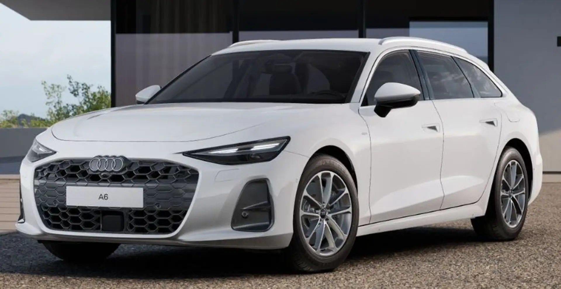 Audi A6 Avant e-hybrid quattro 220 kW S tronic, frei konfi Weiß - 1