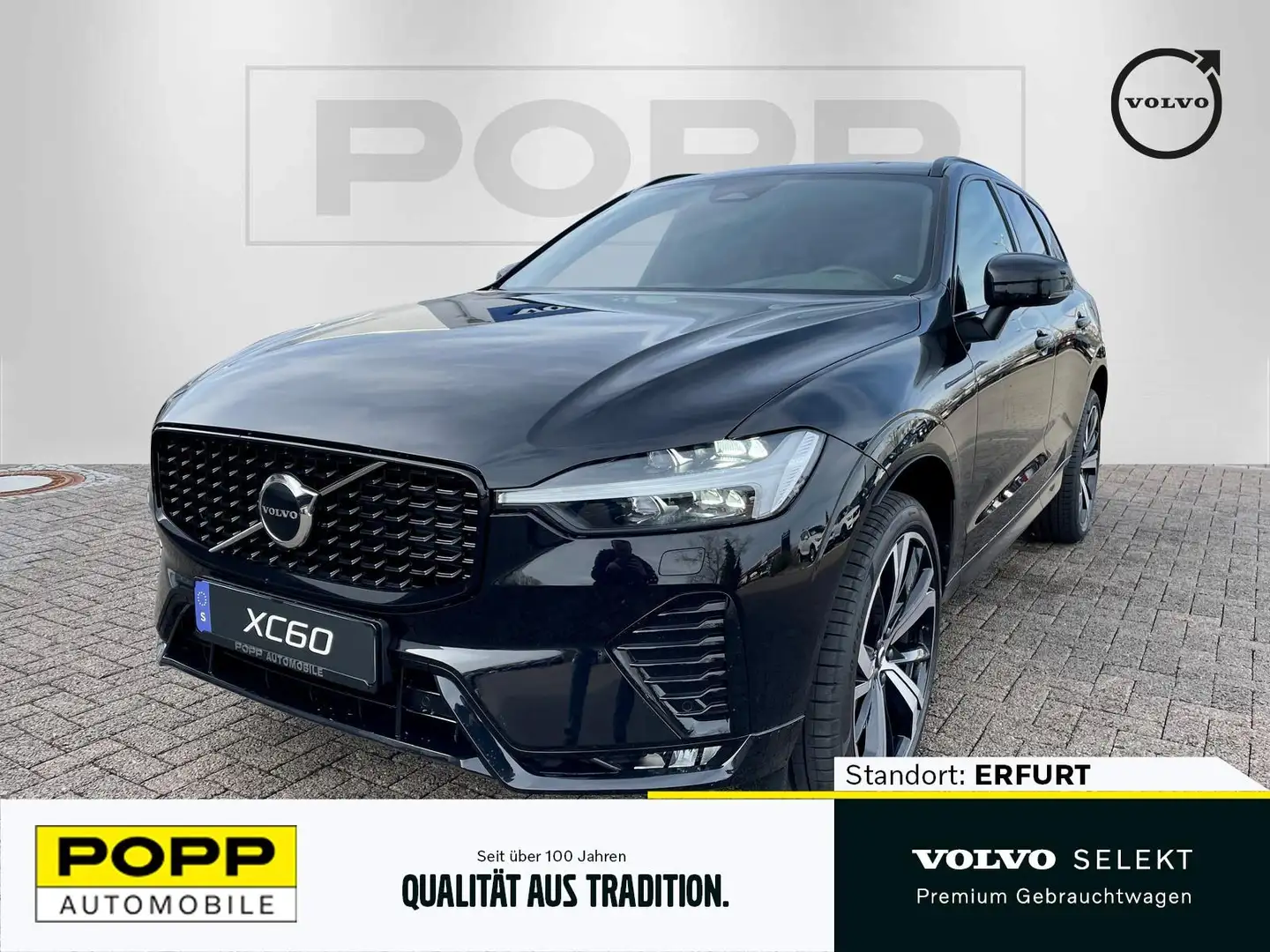 Volvo XC60 B4 AWD Plus Dark ACC CAM LED LHZ SHZ STDHZ Noir - 1