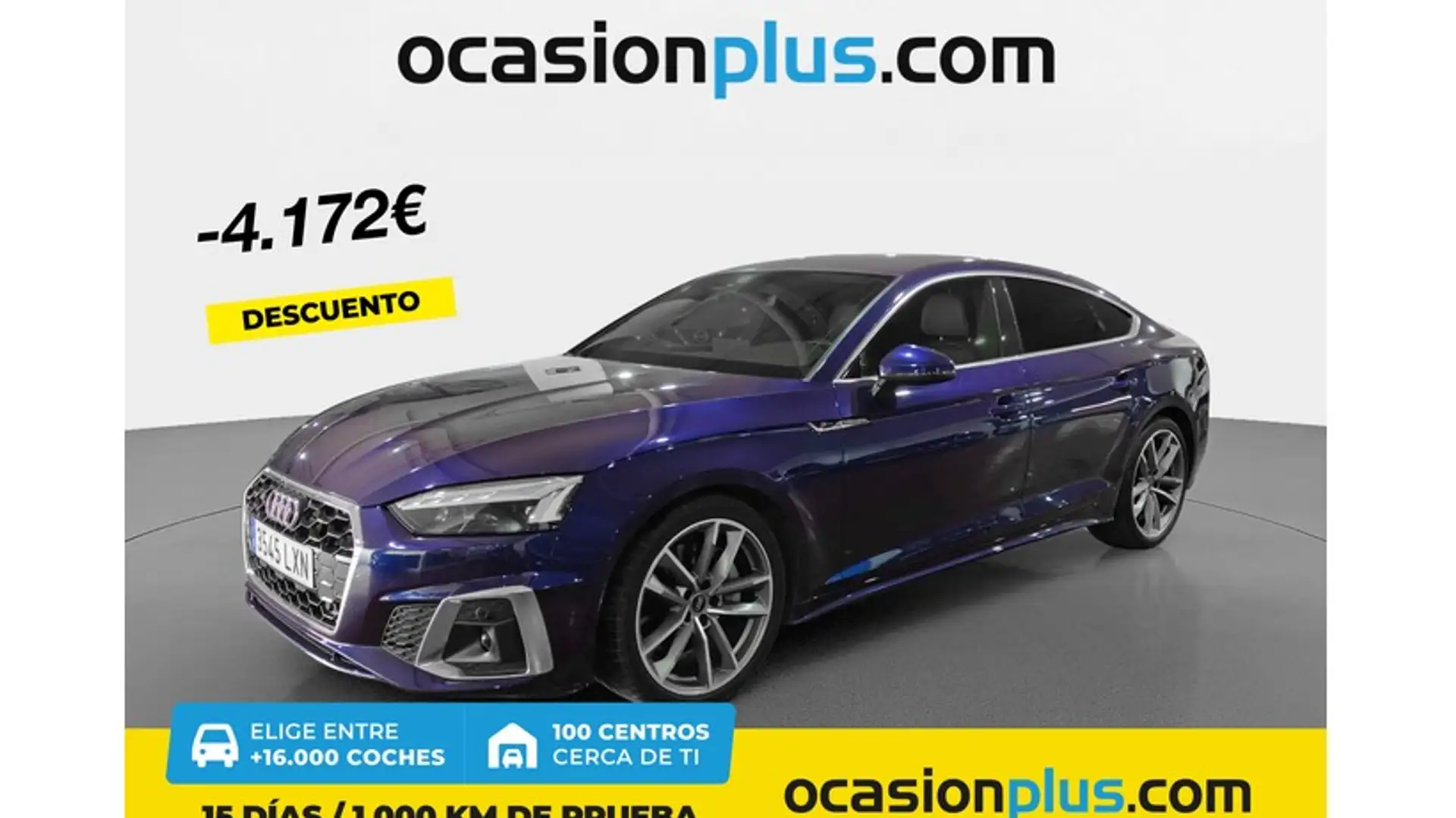 Audi A5 Sportback 45 TFSI S line quattro S tronic Blau - 1