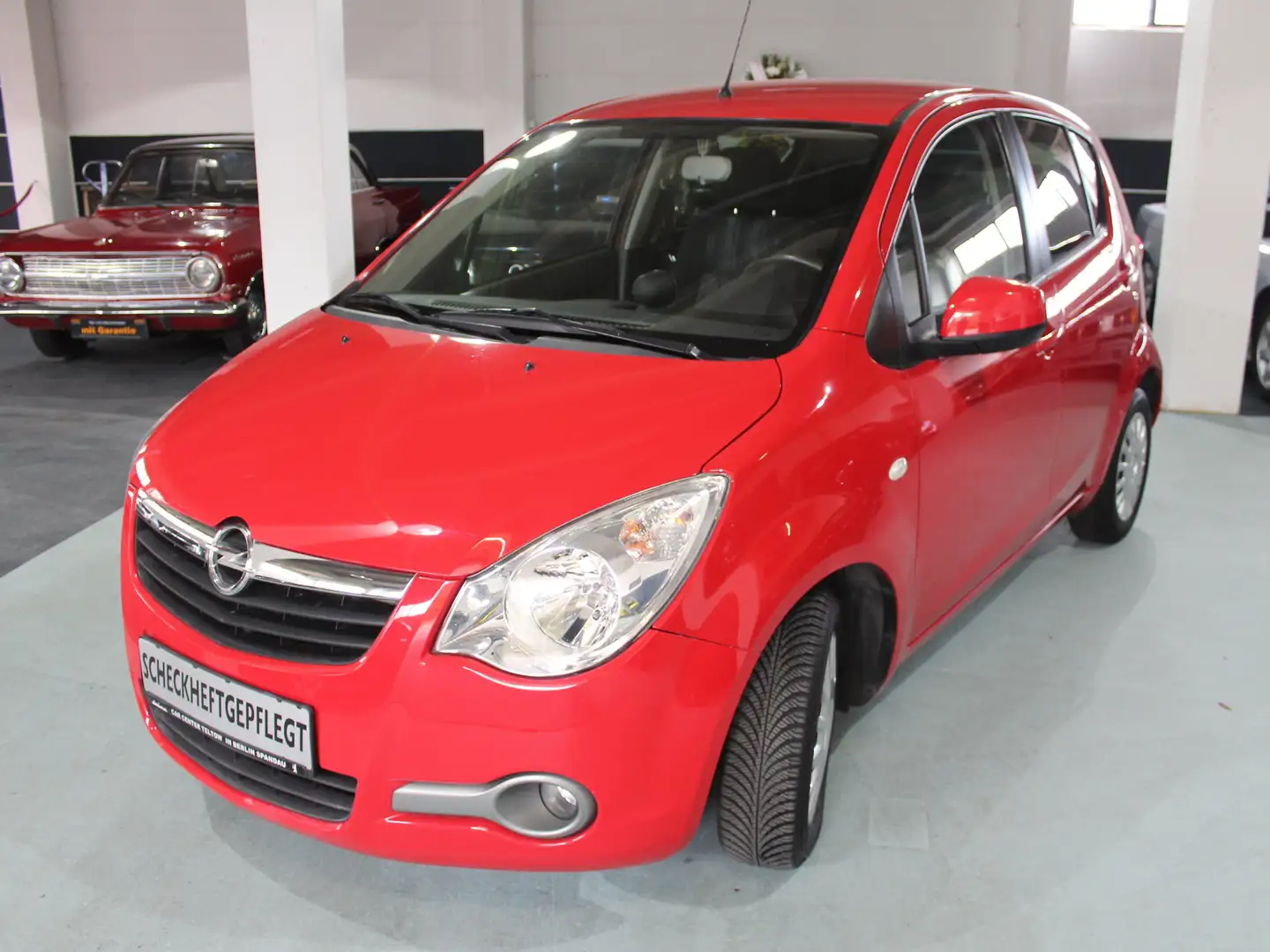 Opel Agila Edition/Automatik/Klima/Navi/Bluetooth/ Rot - 2