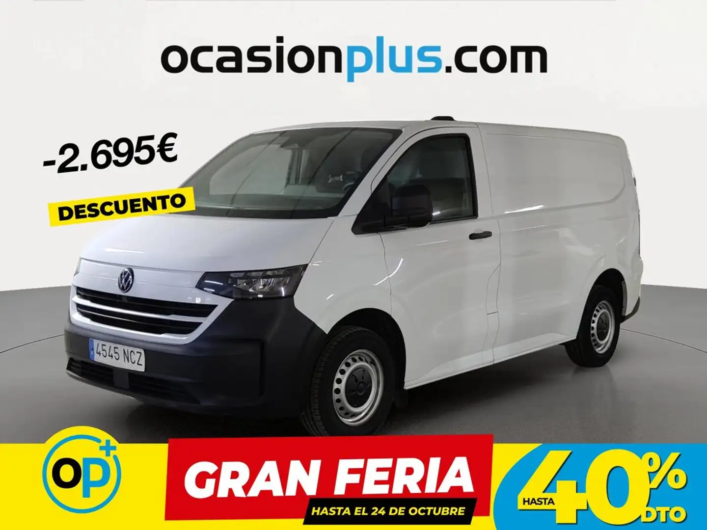 Volkswagen Transporter Furgón BC 2.0TDI 81kW Blanco - 1