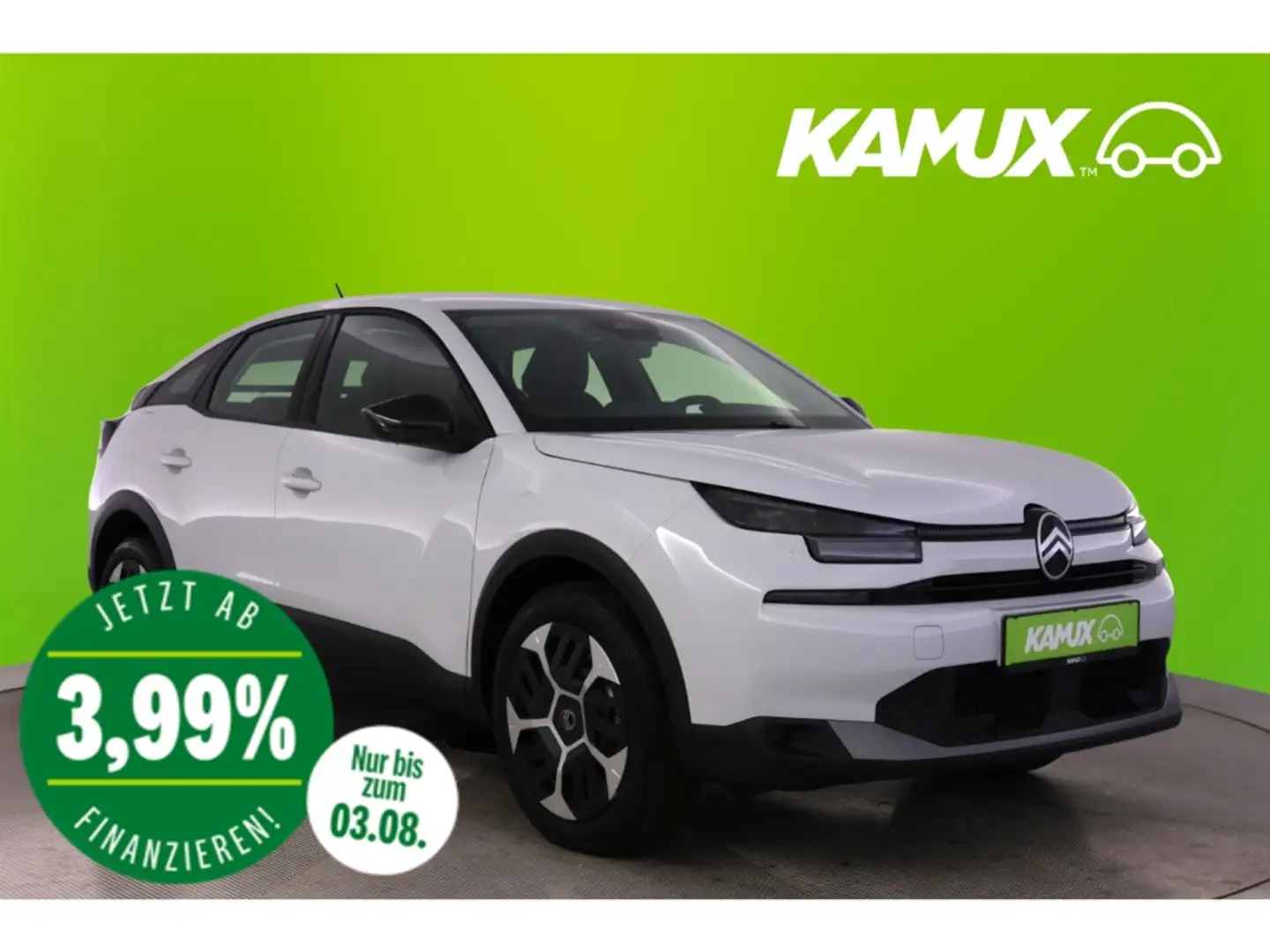Citroen C4 1.2PureTech Aut.Plus+LED+KAMERA+TEMPO+PDC Weiß - 1
