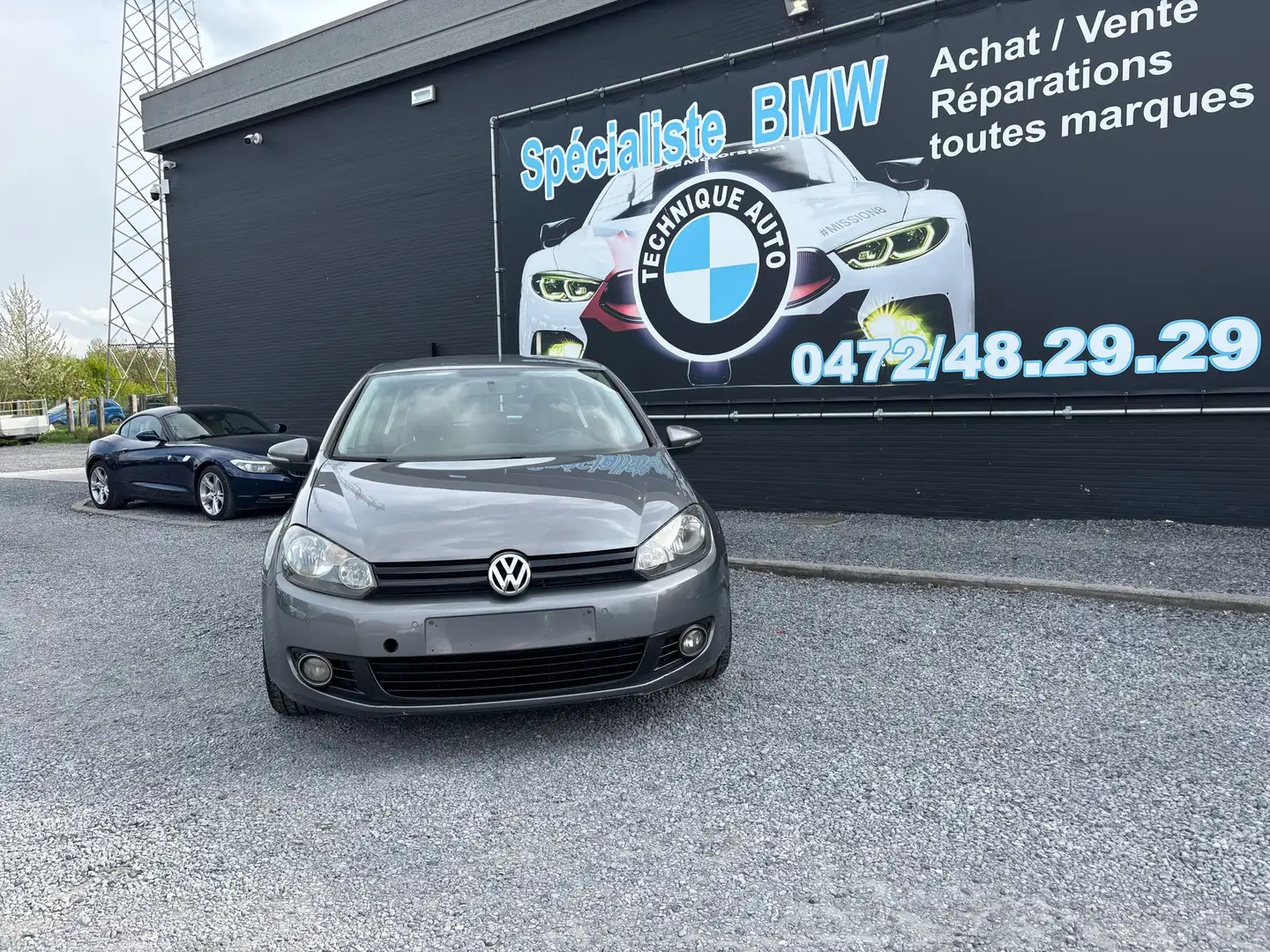 Volkswagen Golf 1.6 CR TDi BlueMotion DPF Gris - 2