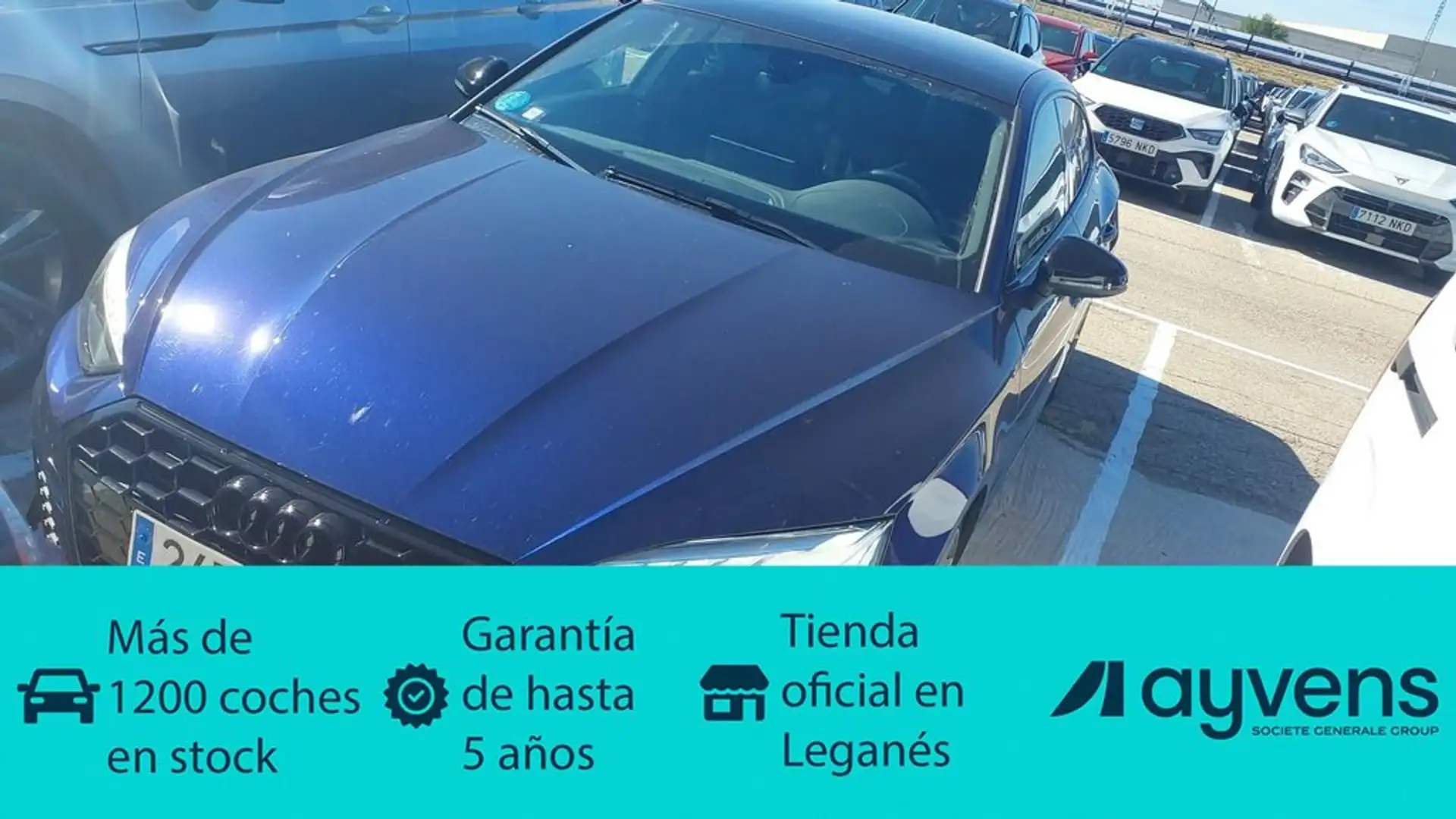 Audi A5 Sportback 35 TDI Black line S tronic Azul - 1