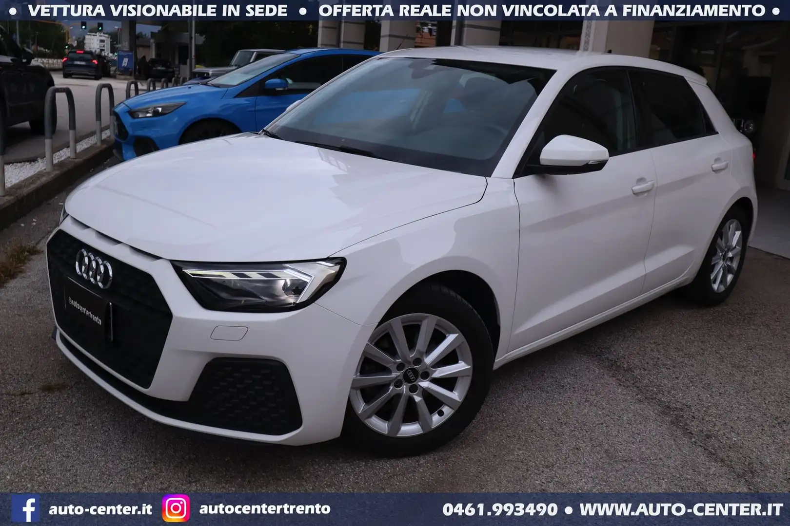 Audi A1 Sportback 30 TFSI Admired LED Blanc - 2