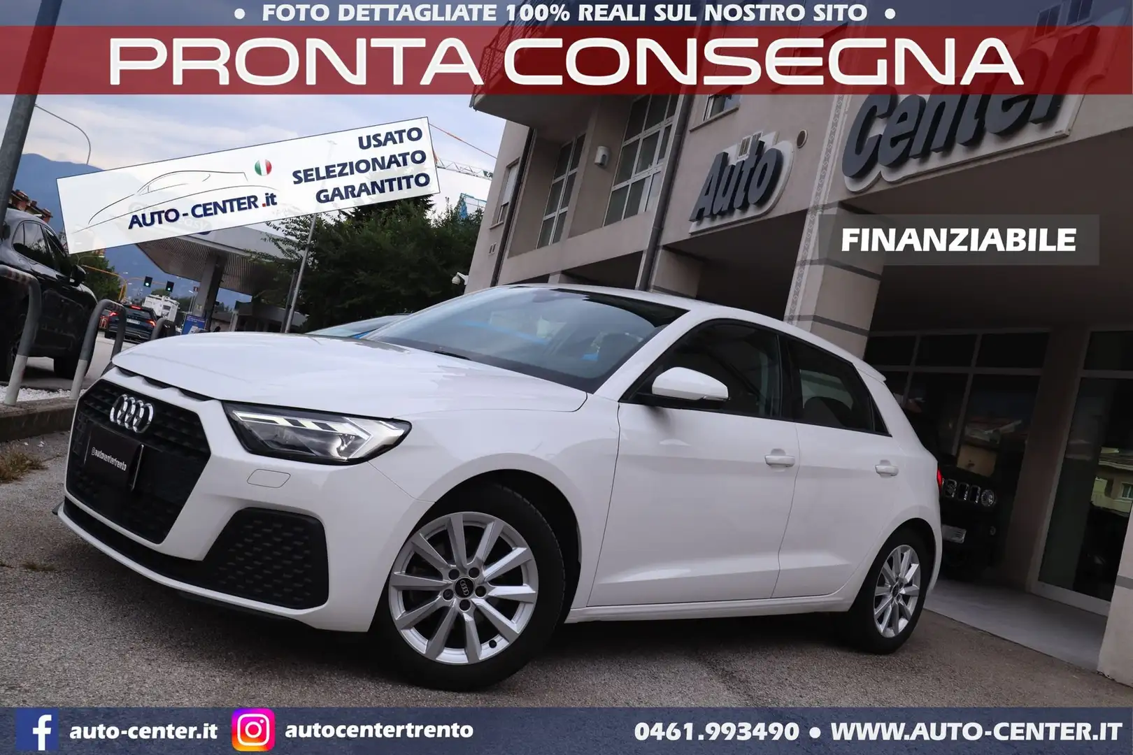 Audi A1 Sportback 30 TFSI Admired LED Blanc - 1