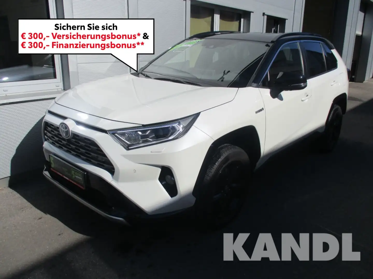 Toyota RAV4 RAV4 2.5 Style ACC+LED+Navi+SHZ+Winterp.+2xKlima Weiß - 1