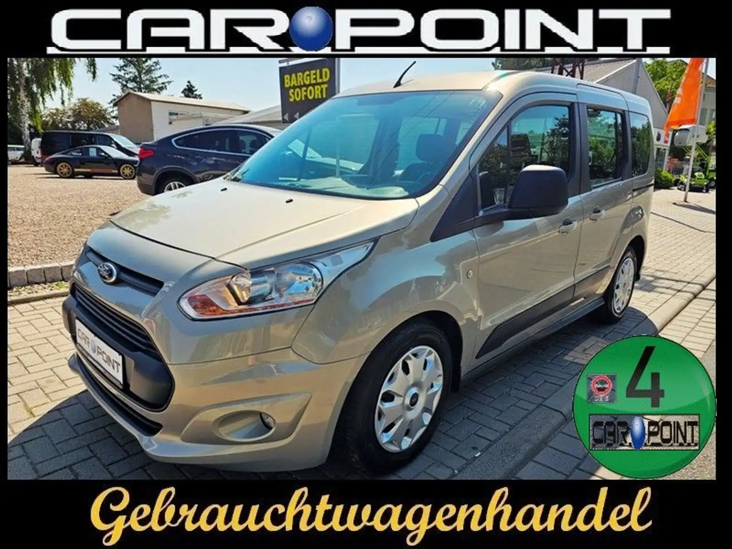 Ford Tourneo Connect Trend SHZ Temp Klimaauto AHK Grau - 1