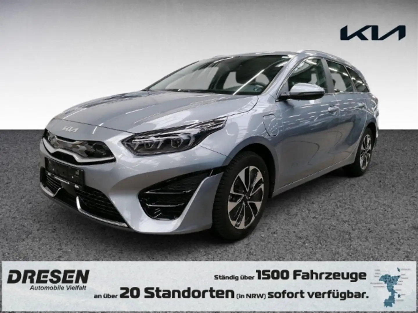 Kia Ceed SW / cee'd SW SPIRIT PHEV 1.6 DCT6 NAVI,DAB,KLIMA,SITZHZG,LENKRA Argento - 1