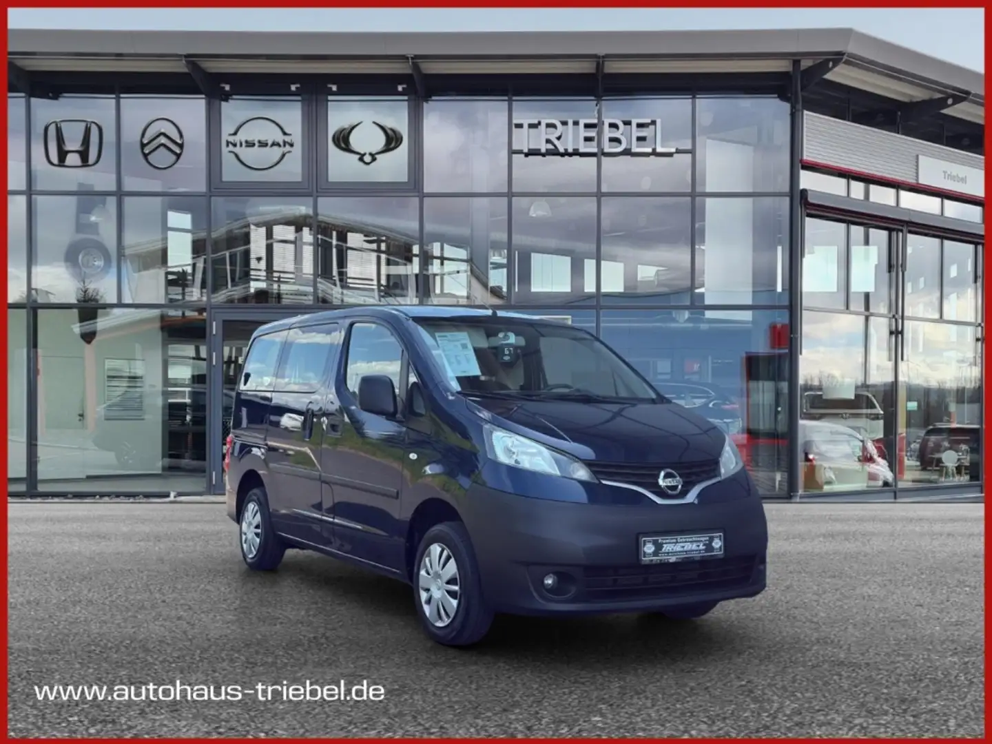 Nissan NV200 Evalia Kombi Premium 1.6 °AHK°Klima°NSW° Blau - 1