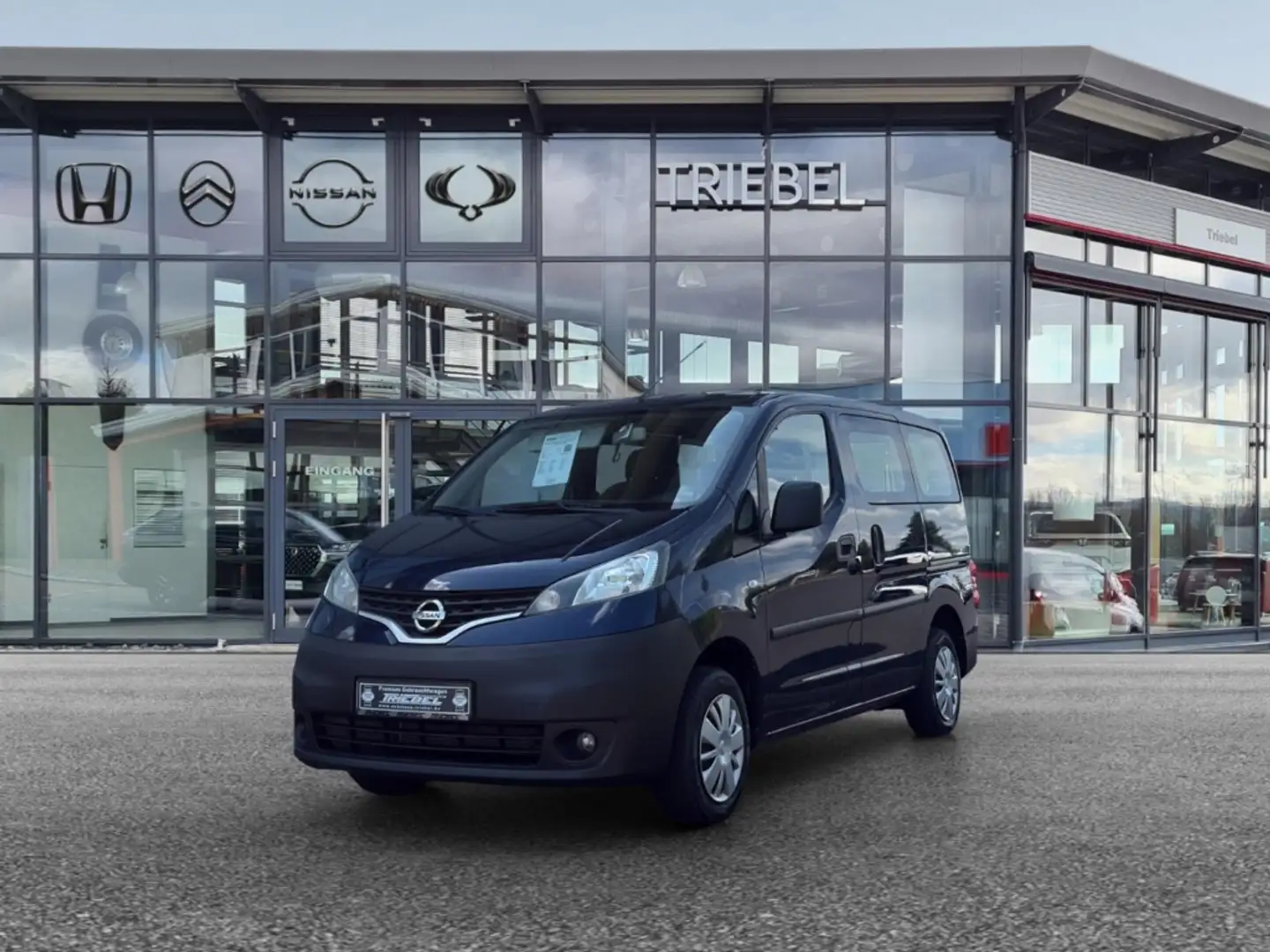 Nissan NV200 Evalia Kombi Premium 1.6 °AHK°Klima°NSW° Blau - 2