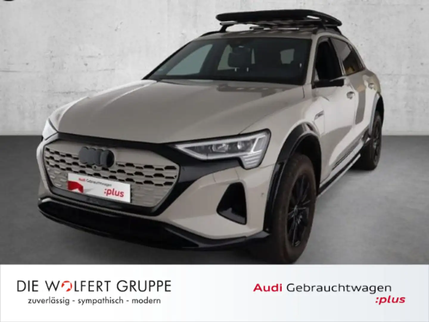 Audi Q8 e-tron edition Dakar 55 quattro ACC*B&O*360° Beżowy - 1