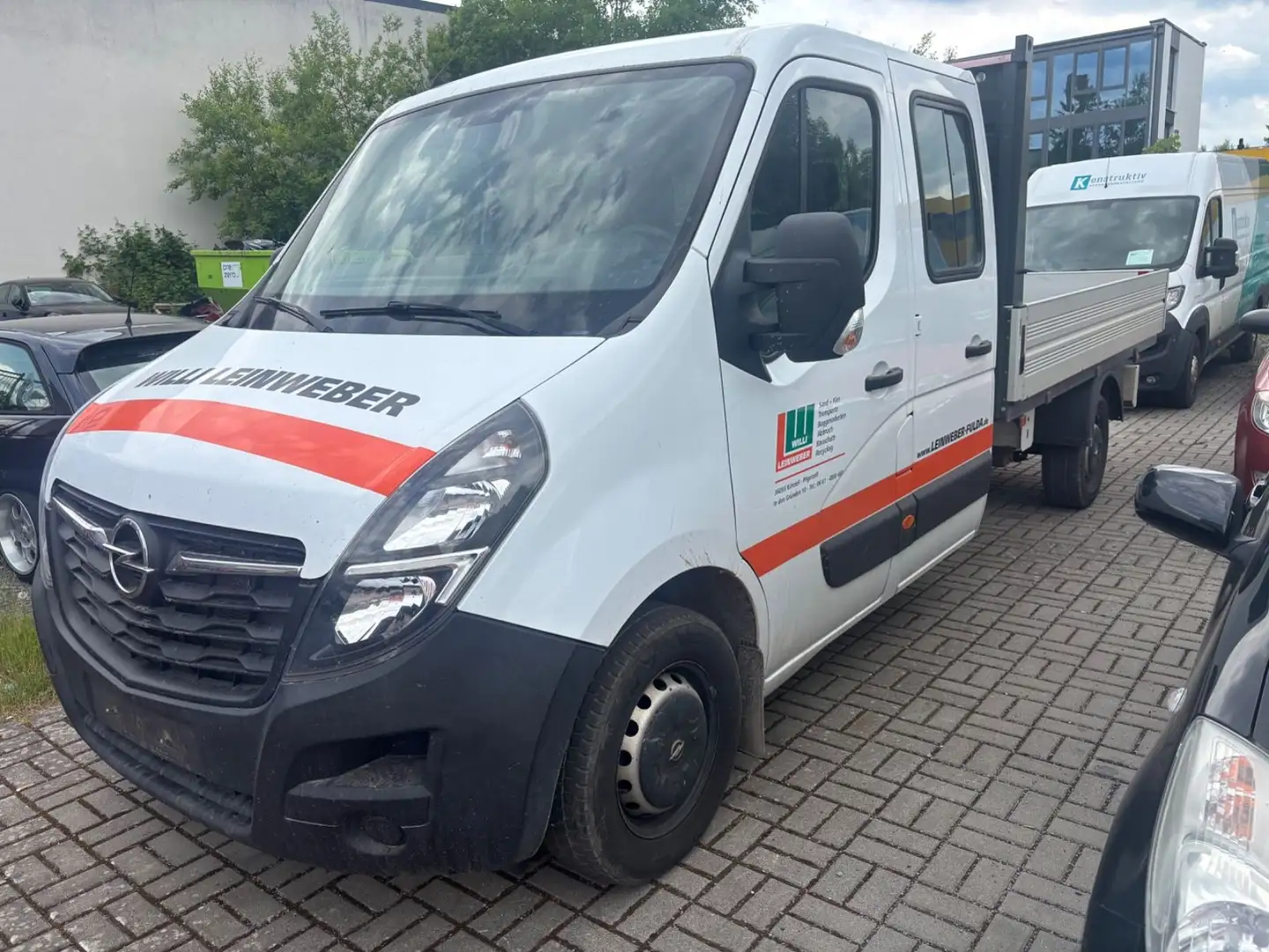 Opel Movano B Pritsche/Kipper/Koffer Pritsche L3H1 3, Weiß - 2