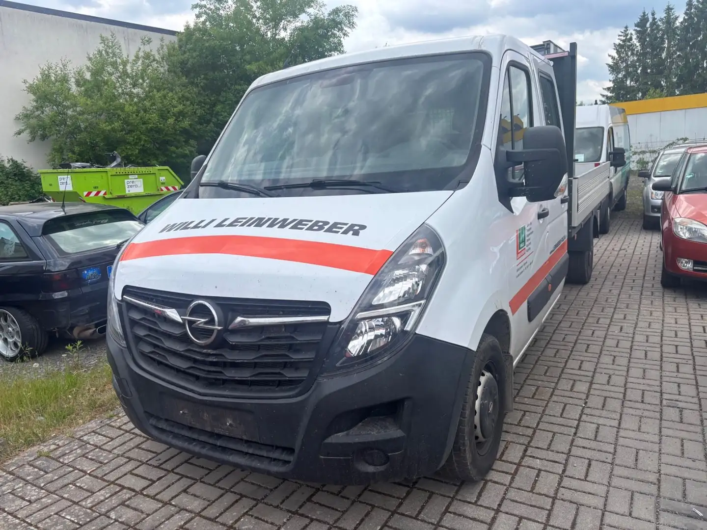 Opel Movano B Pritsche/Kipper/Koffer Pritsche L3H1 3, Weiß - 1