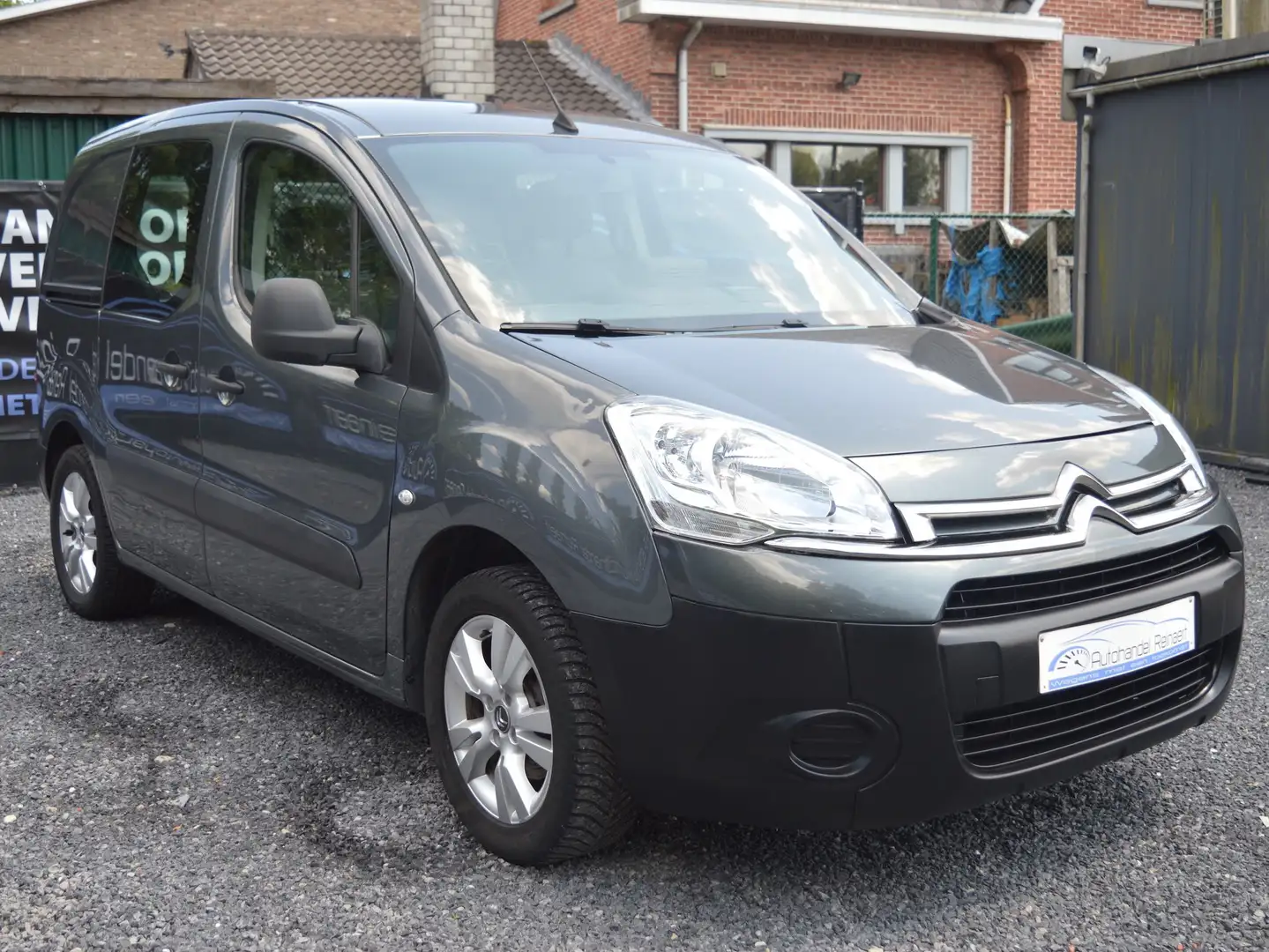 Citroen Berlingo Lichte vracht, 3 pl, Airco, Navigatie + Keuring Grijs - 2