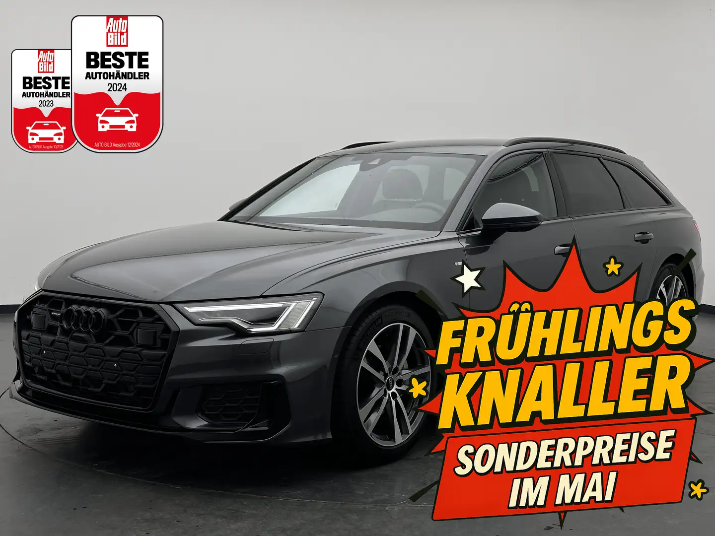 Audi A6 A6 Avant 40 TDI quattro+OPTIK-SW+S-LINE+VIRTUAL+ Grau - 2