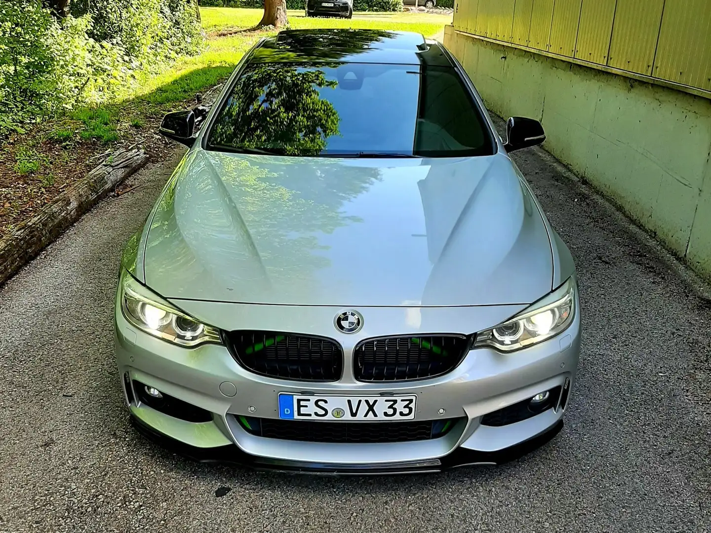 BMW 420 420d Gran Coupe M Performance Silber - 2