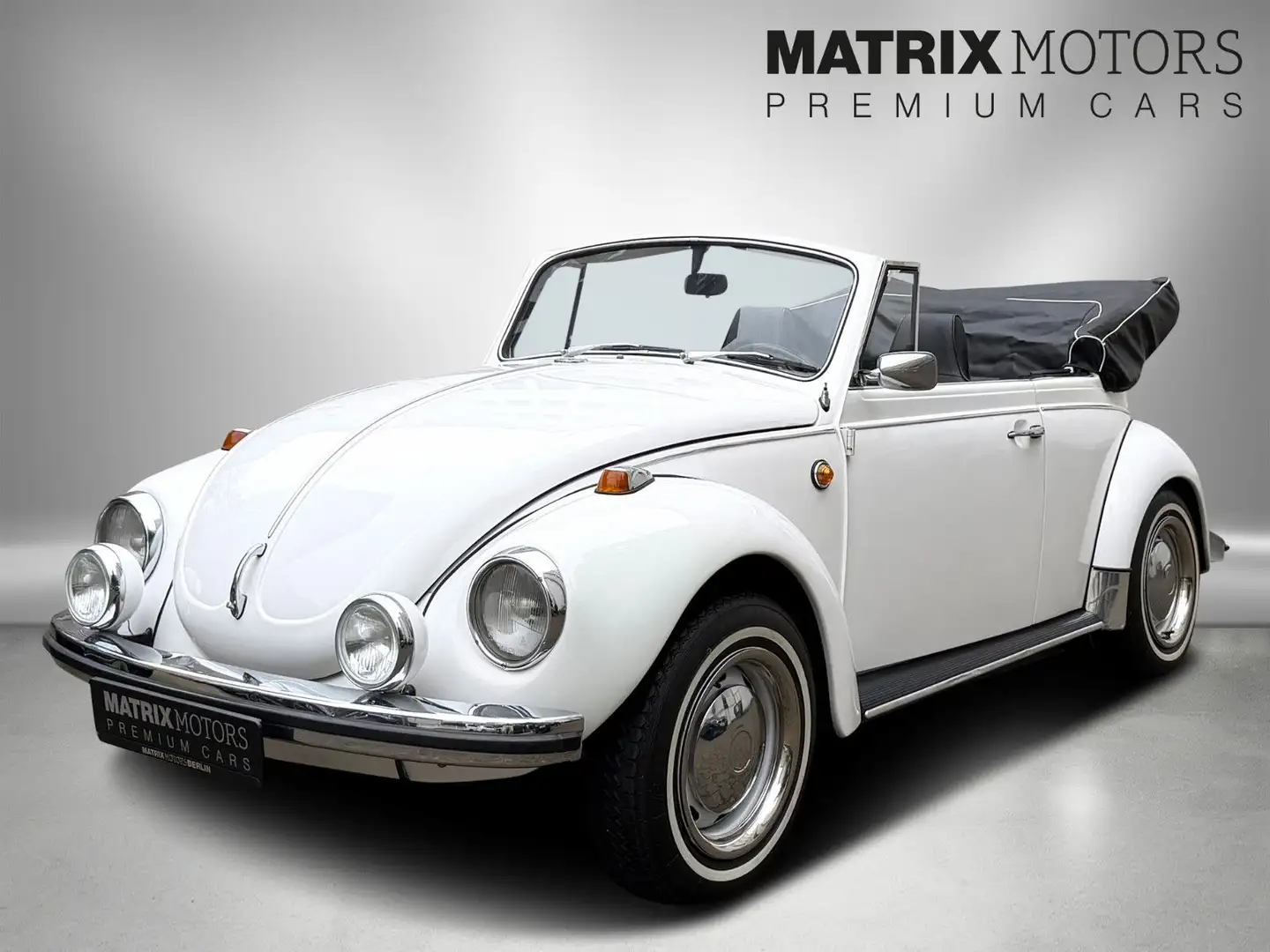 Volkswagen Käfer 1300 Cabriolet H-Kennzeichen Restauriert Blanc - 1