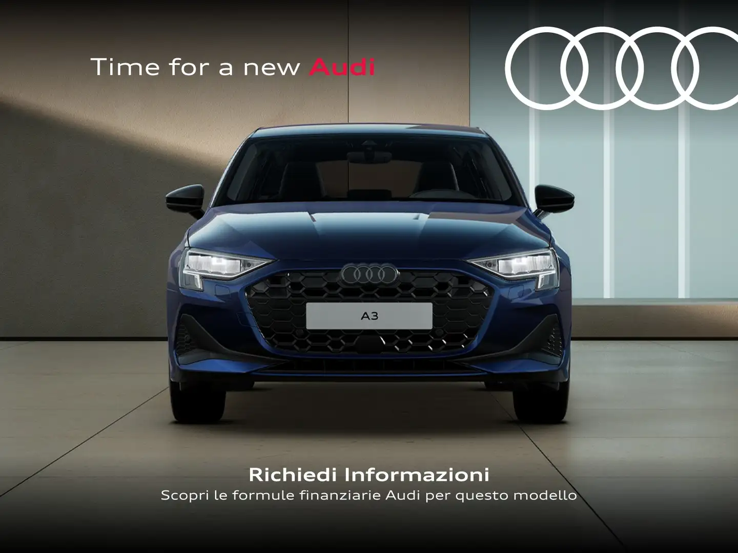 Audi A3 sportback 35 2.0 tdi business advanced s-tronic Blu/Azzurro - 2
