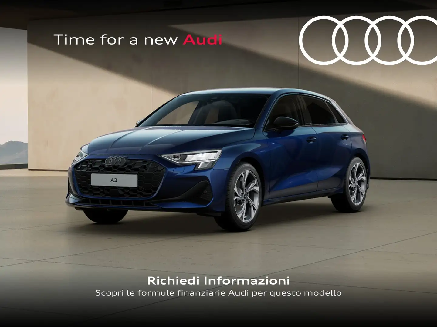 Audi A3 sportback 35 2.0 tdi business advanced s-tronic Blu/Azzurro - 1