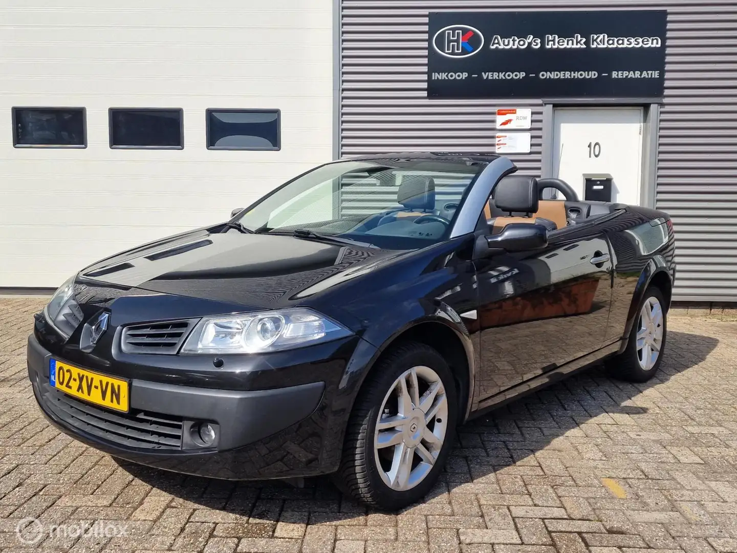 Renault Megane Coupé-Cabriolet 2.0-16v Exception Leer Trekh. Zwart - 2