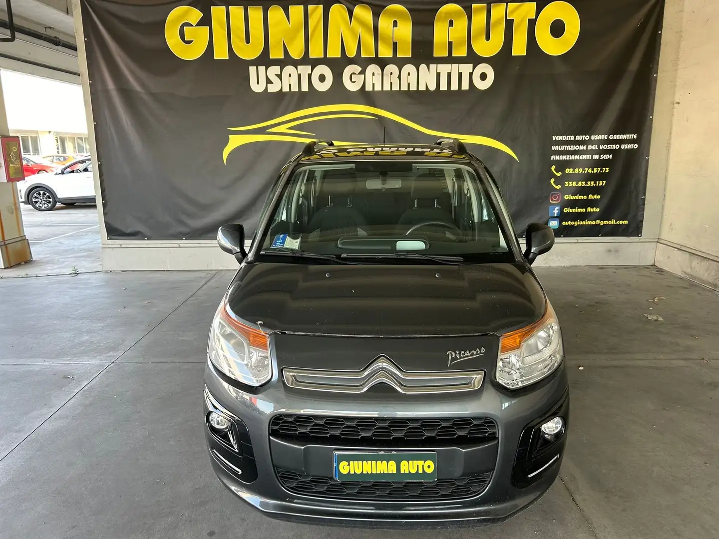 Citroen C3 C3 Picasso 1.6 hdi 16v Exclusive FL Grigio - 2