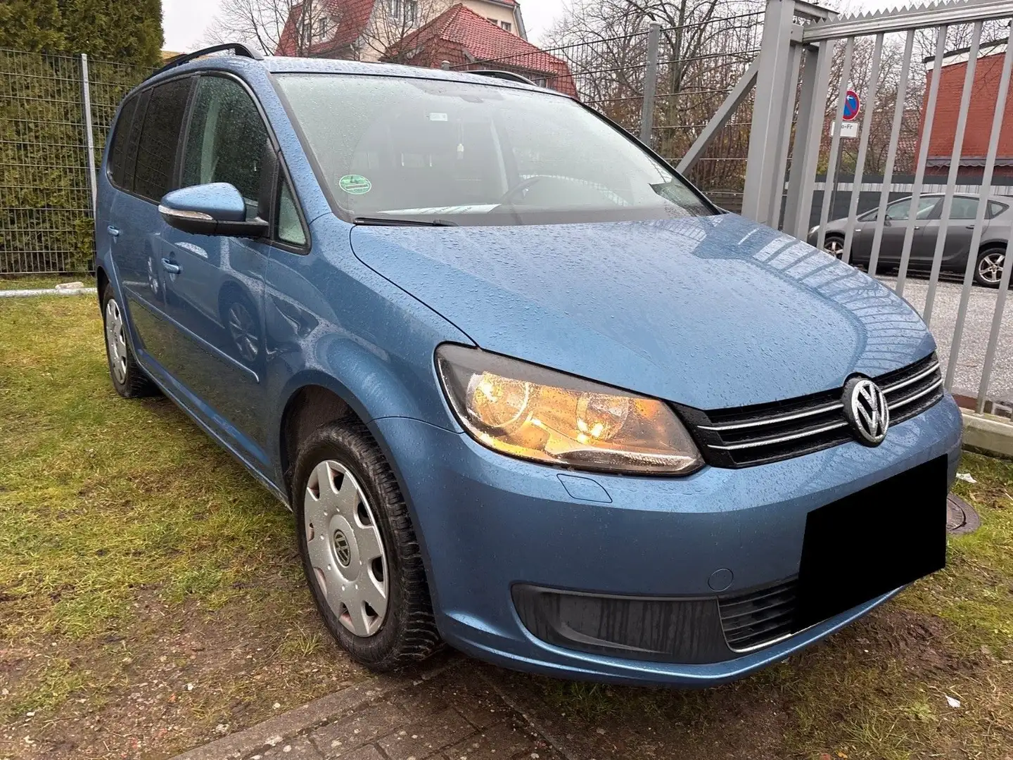 Volkswagen Touran TDI Comfortl. BMT 7SITZ SHZ TEMPO AHK PDC Bleu - 2