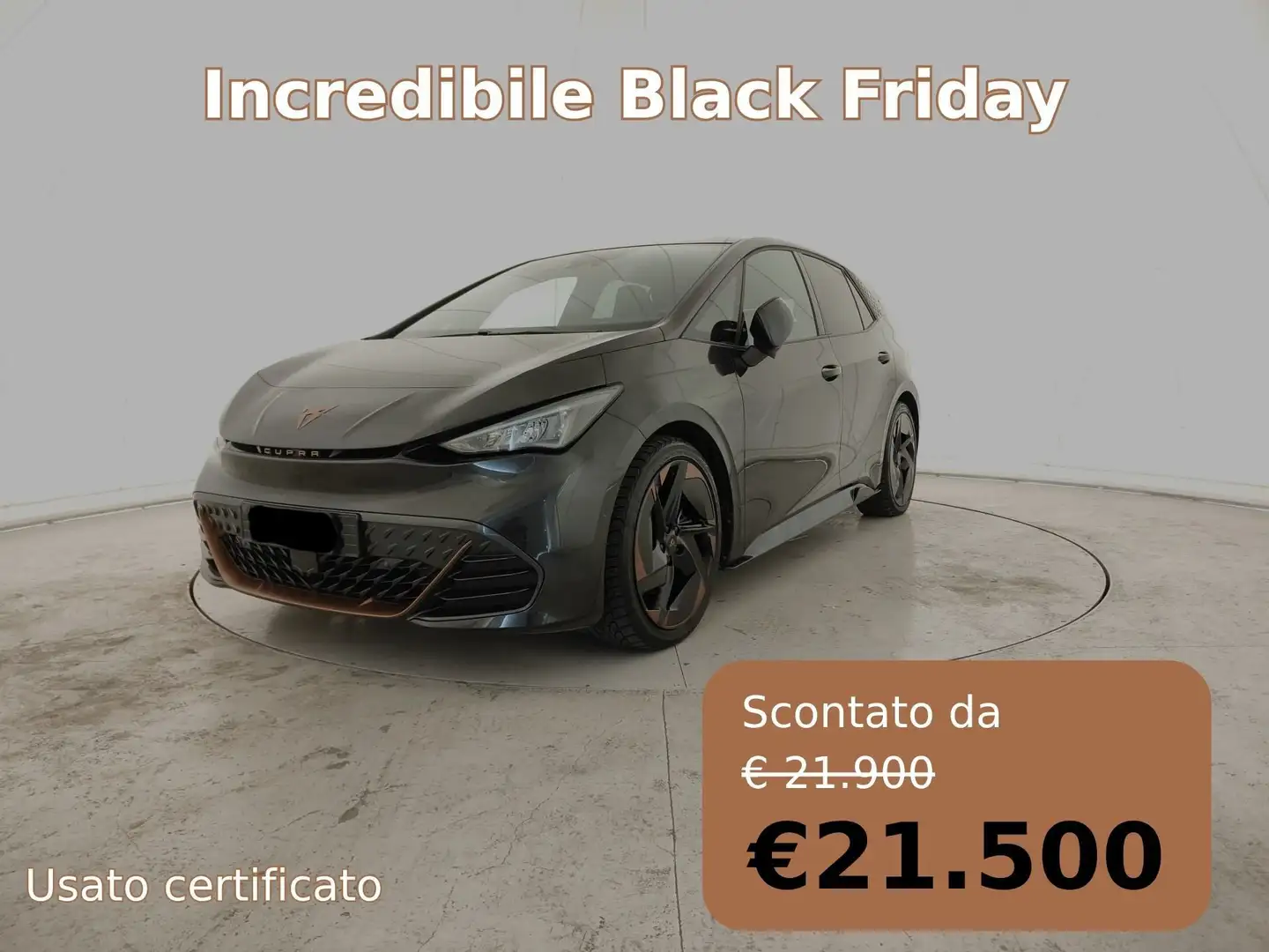 CUPRA Born Born 58kWh 231 CV e-Boost Gris - 1