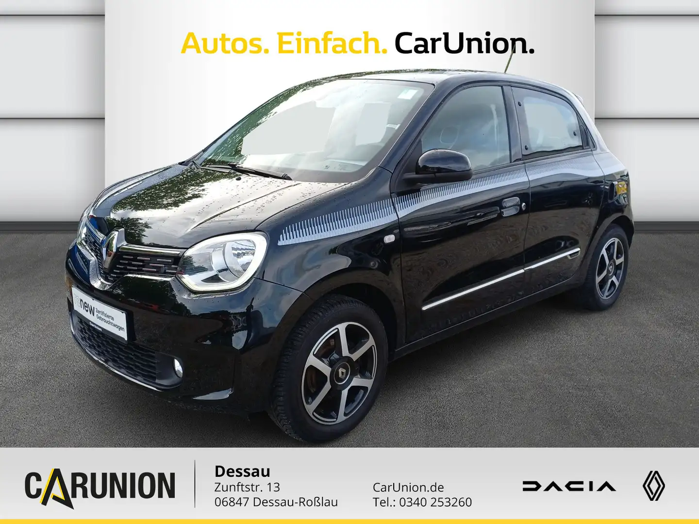Renault Twingo Intens TCe 90 PDC/EASY-LINK Schwarz - 1