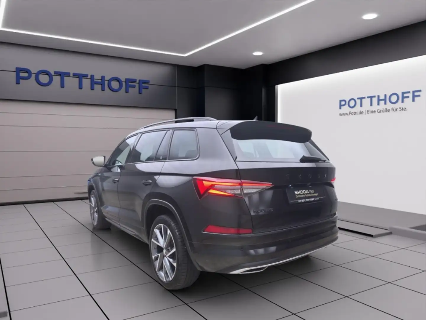 Skoda Kodiaq 2.0 TDI DSG 4x4 SPORTLINE AHK MATRIX KAMERA PDC Noir - 2