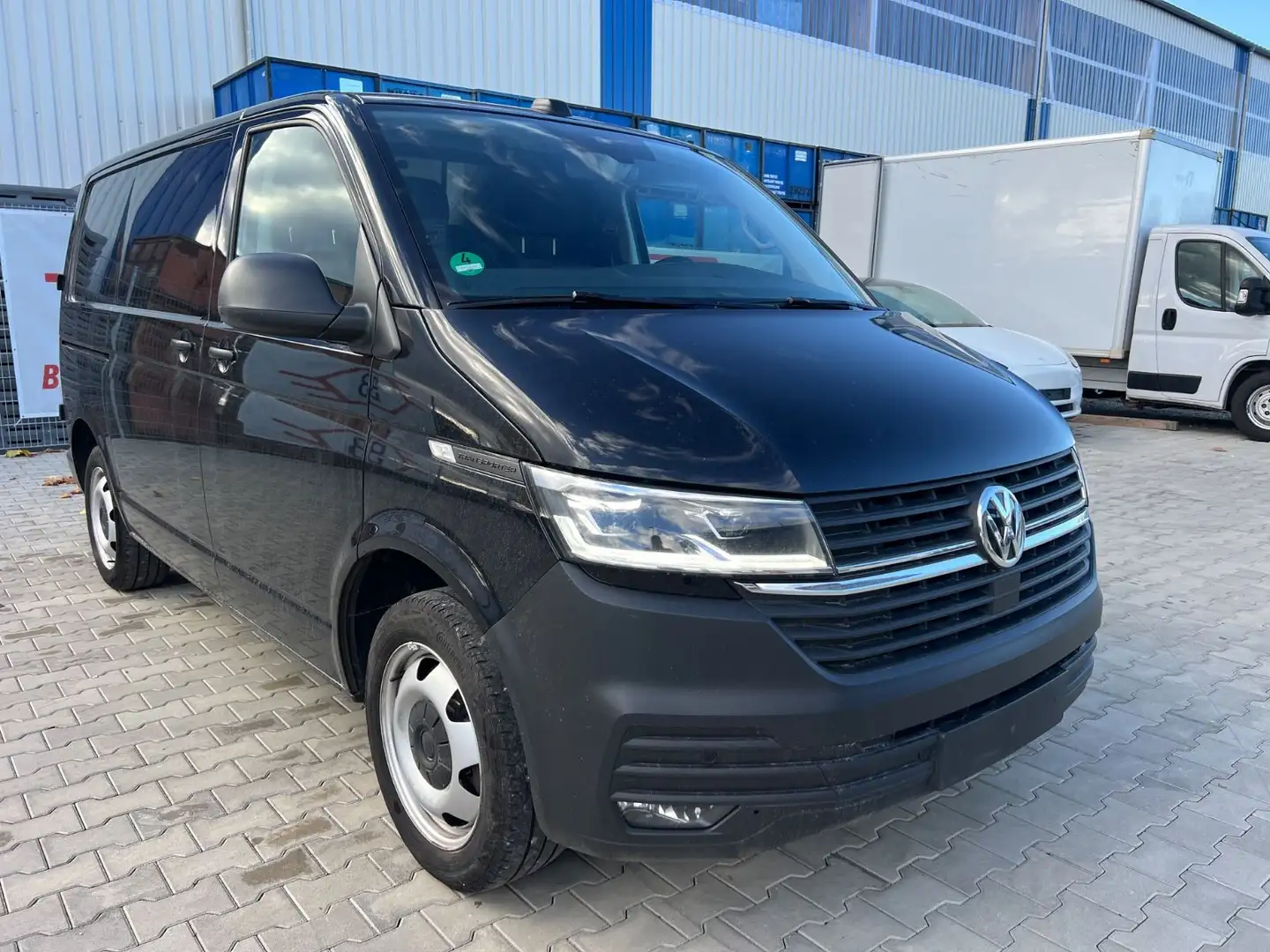 Volkswagen T6 Transporter T6 Trans. DSG LED NAVI 3 SI STHZG AHK Schwarz - 2