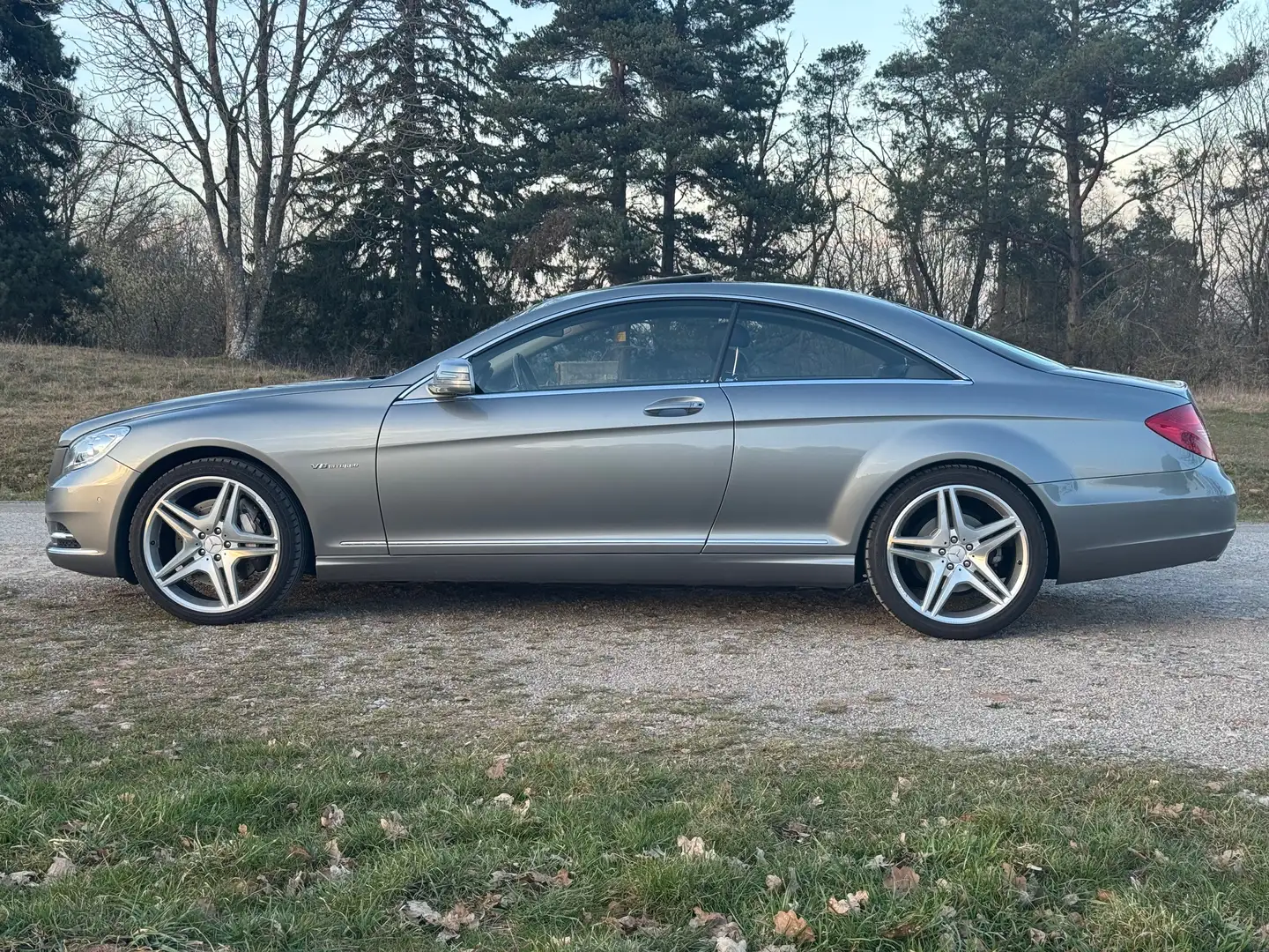 Mercedes-Benz CL 500 CL 500 (BlueEFFICIENCY) 7G-TRONIC srebrna - 2