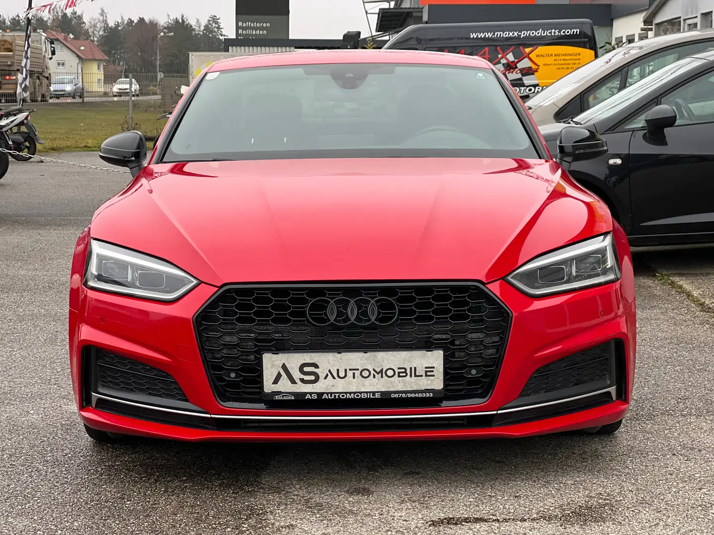 Audi A5 sport Finanzierung. Rot - 1