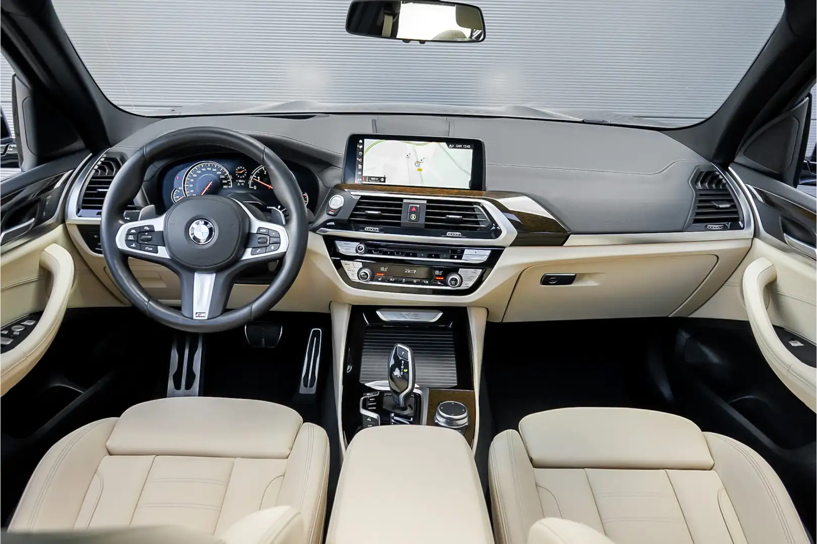 BMW X3 xDrive30i High Ex M-Sport Pano Leder 360° 1e Eig Szürke - 2