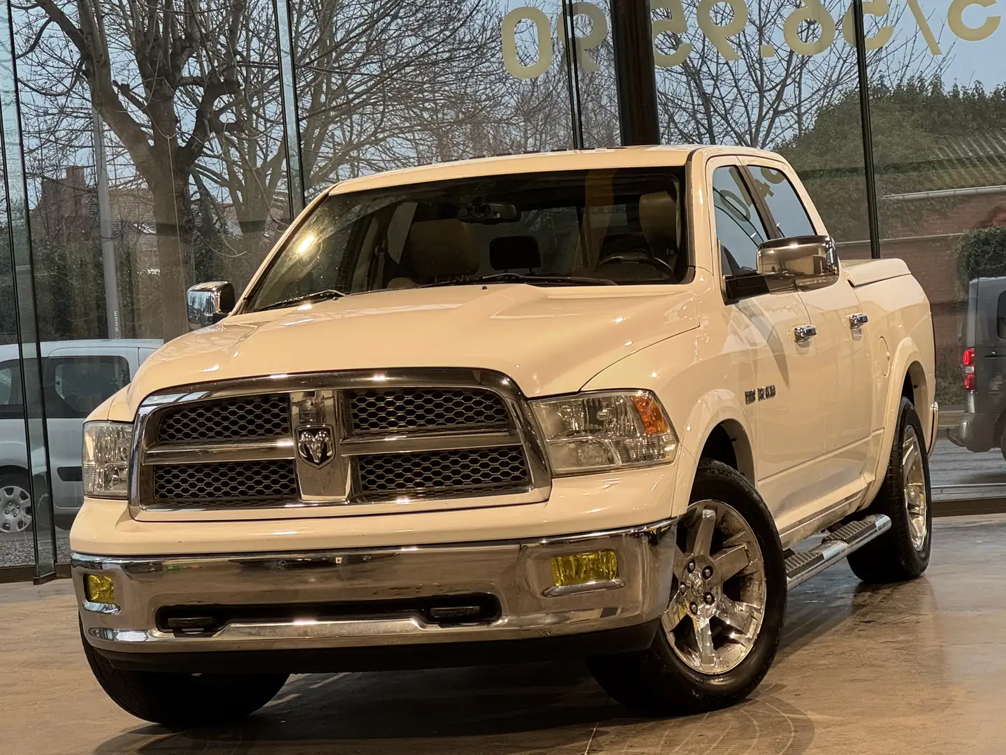 Dodge RAM 5.7i/LPG/FULLOPTIONS/BOITE AUTO/4X4/1PROP CARNET Blanco - 1