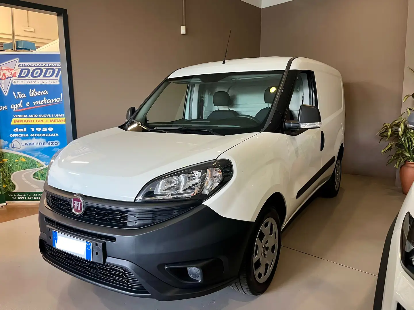 Fiat DOBLO CARGO METANO CH1 LOUNGE 1.4, 120cv E6D Blanc - 2