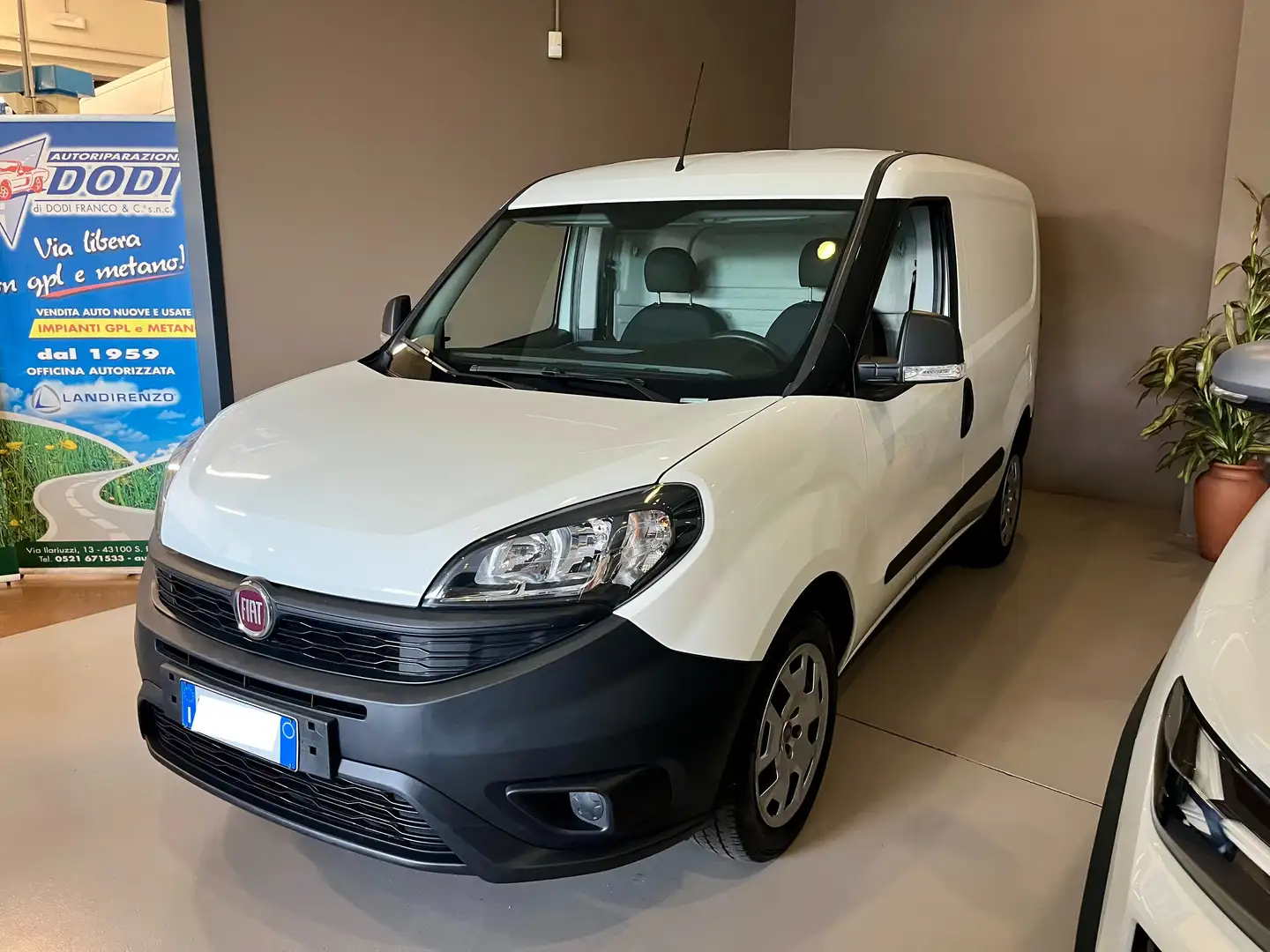 Fiat DOBLO CARGO METANO CH1 LOUNGE 1.4, 120cv E6D Blanc - 1