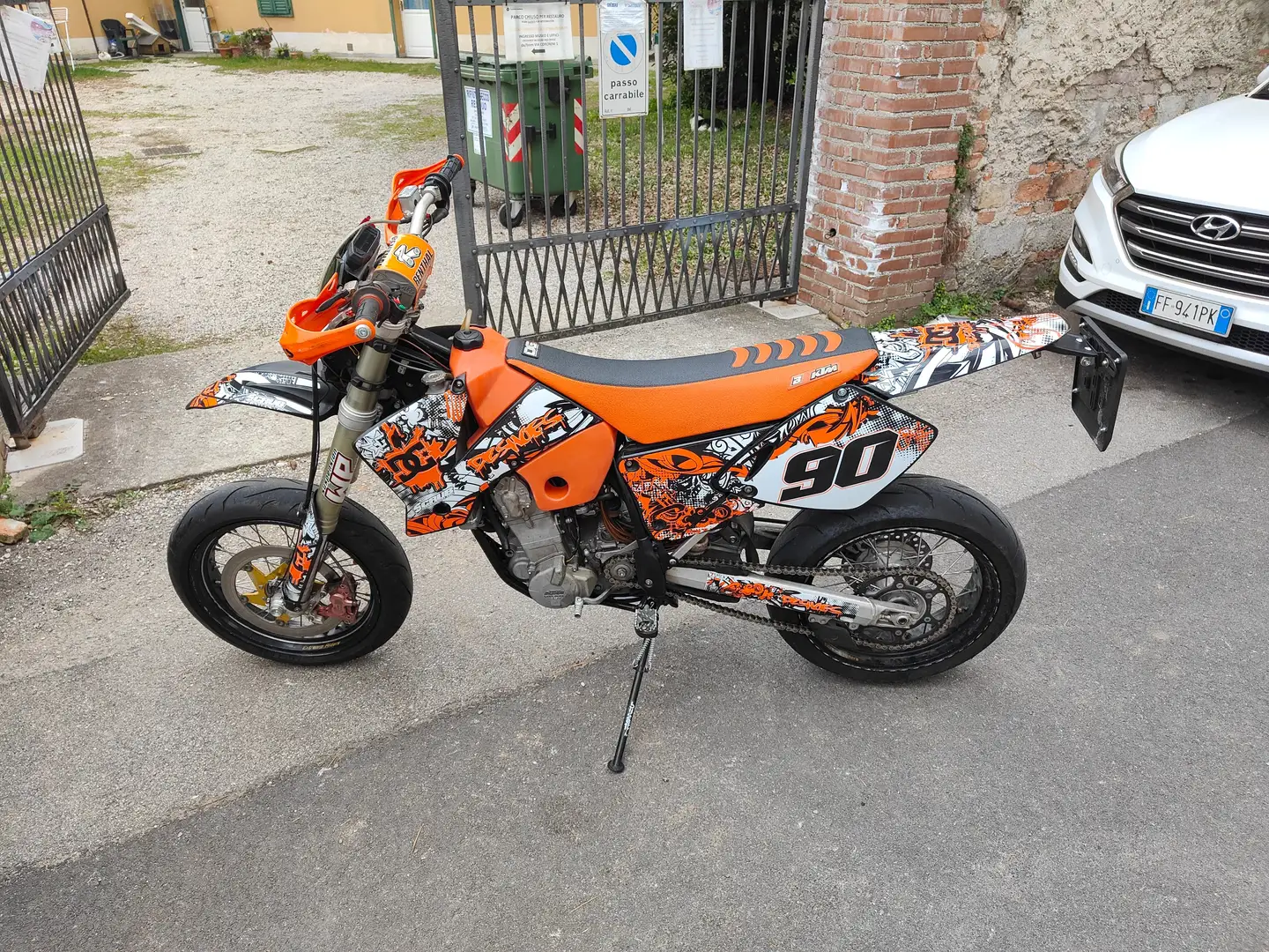 KTM 520 EXC Motard Orange - 2