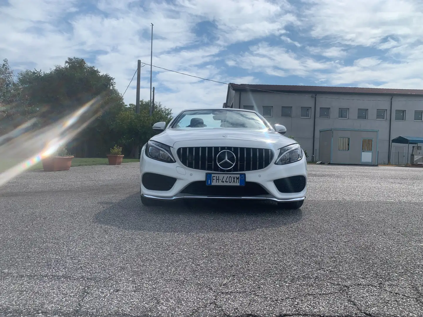 Mercedes-Benz C 220 C Cabrio 220 d Premium Plus auto Bianco - 2
