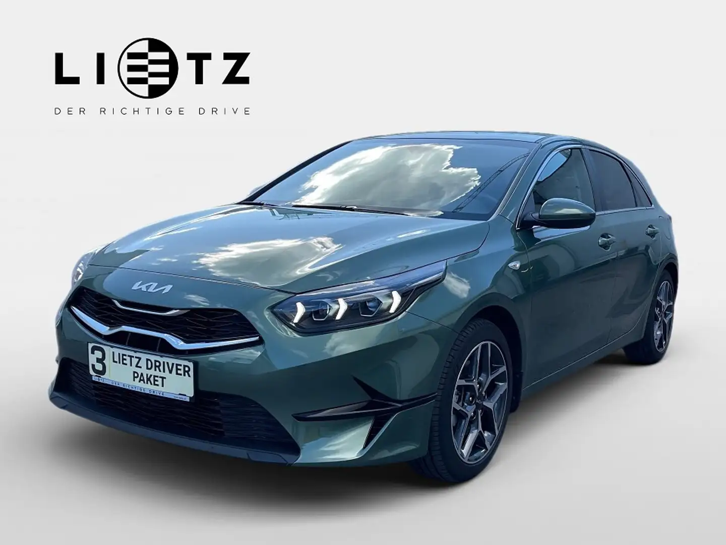 Kia Ceed / cee'd Cee'd 1,5 TGDI Silber Grün - 1