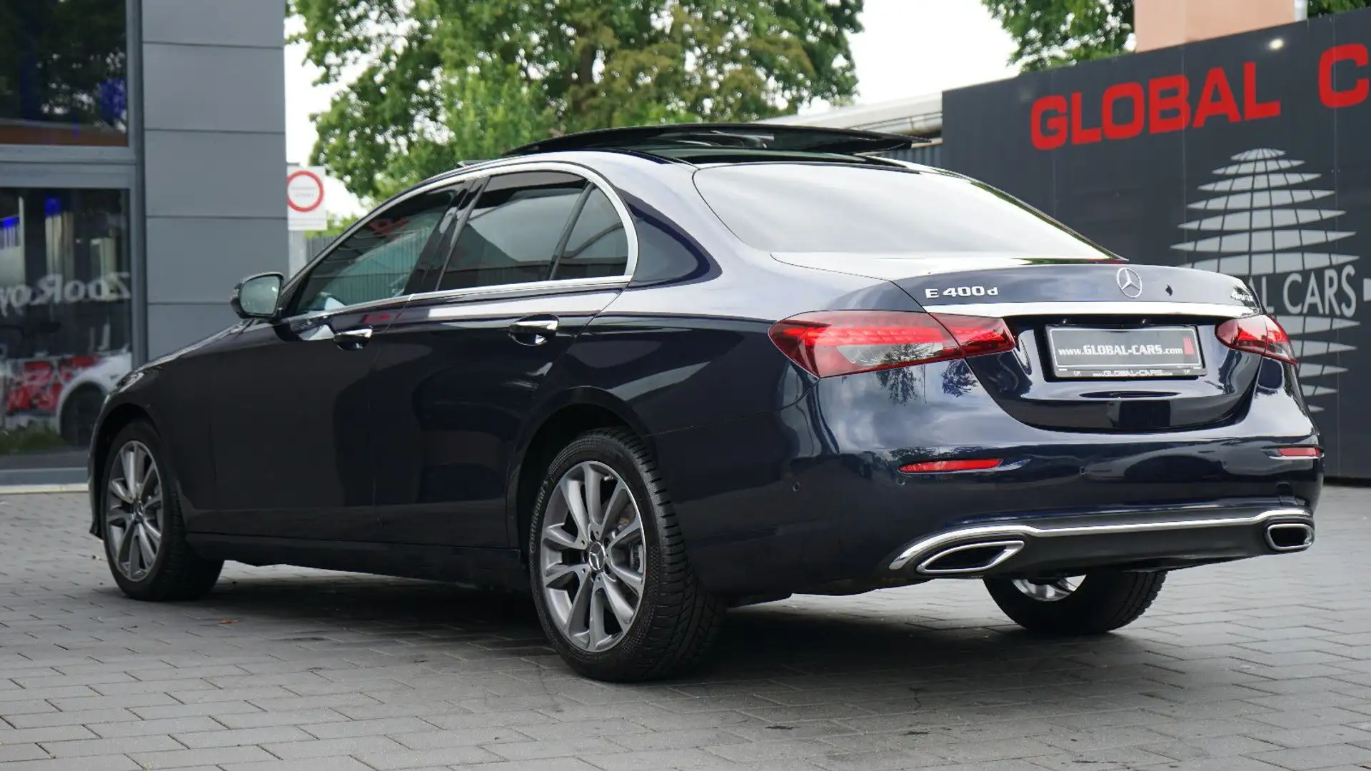 Mercedes-Benz E 400 D 4 MATIC LIMOUSINE AVANTGARDE*WIDESCREEN* Blau - 2