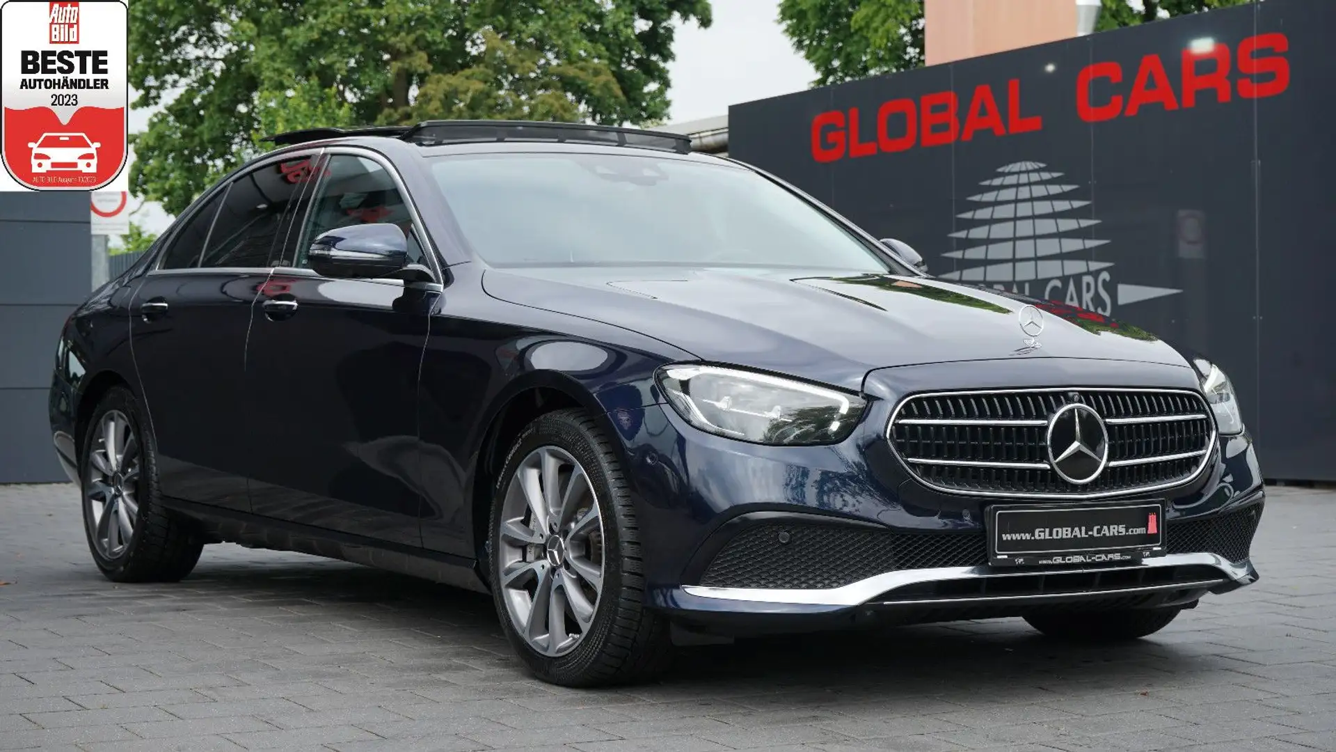 Mercedes-Benz E 400 D 4 MATIC LIMOUSINE AVANTGARDE*WIDESCREEN* Blau - 1