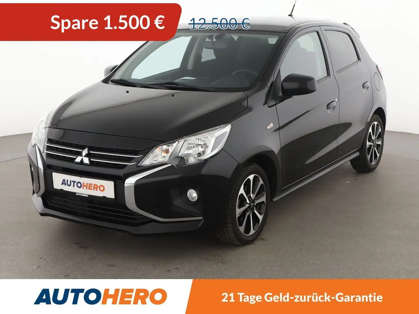 Mitsubishi Space Star 1.2 Select+ *TEMPO*SHZ*ALU*KLIMA* Schwarz - 1