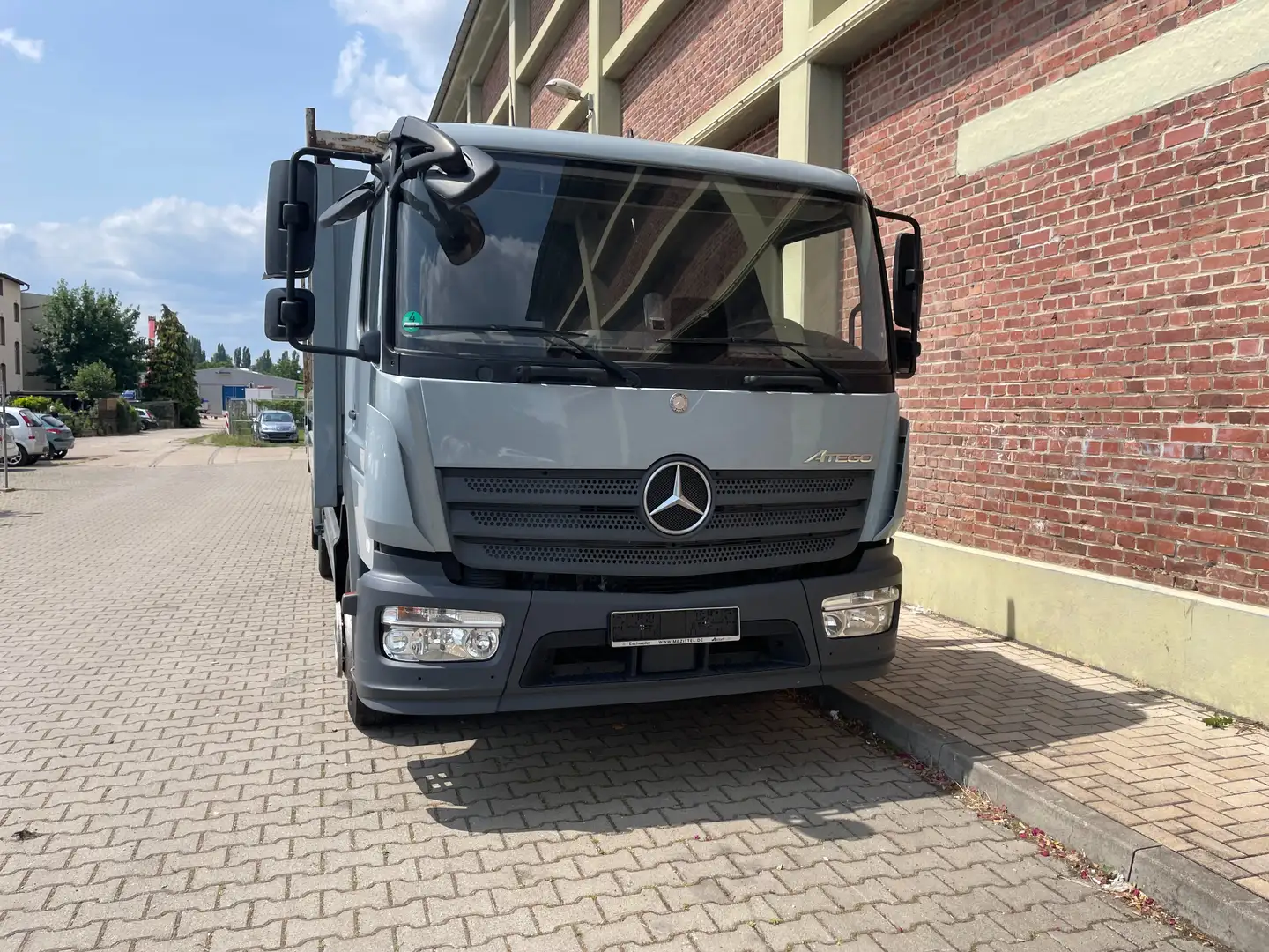 Mercedes-Benz Atego 1221 OM934 4x2 Fg Automatik Сірий - 1
