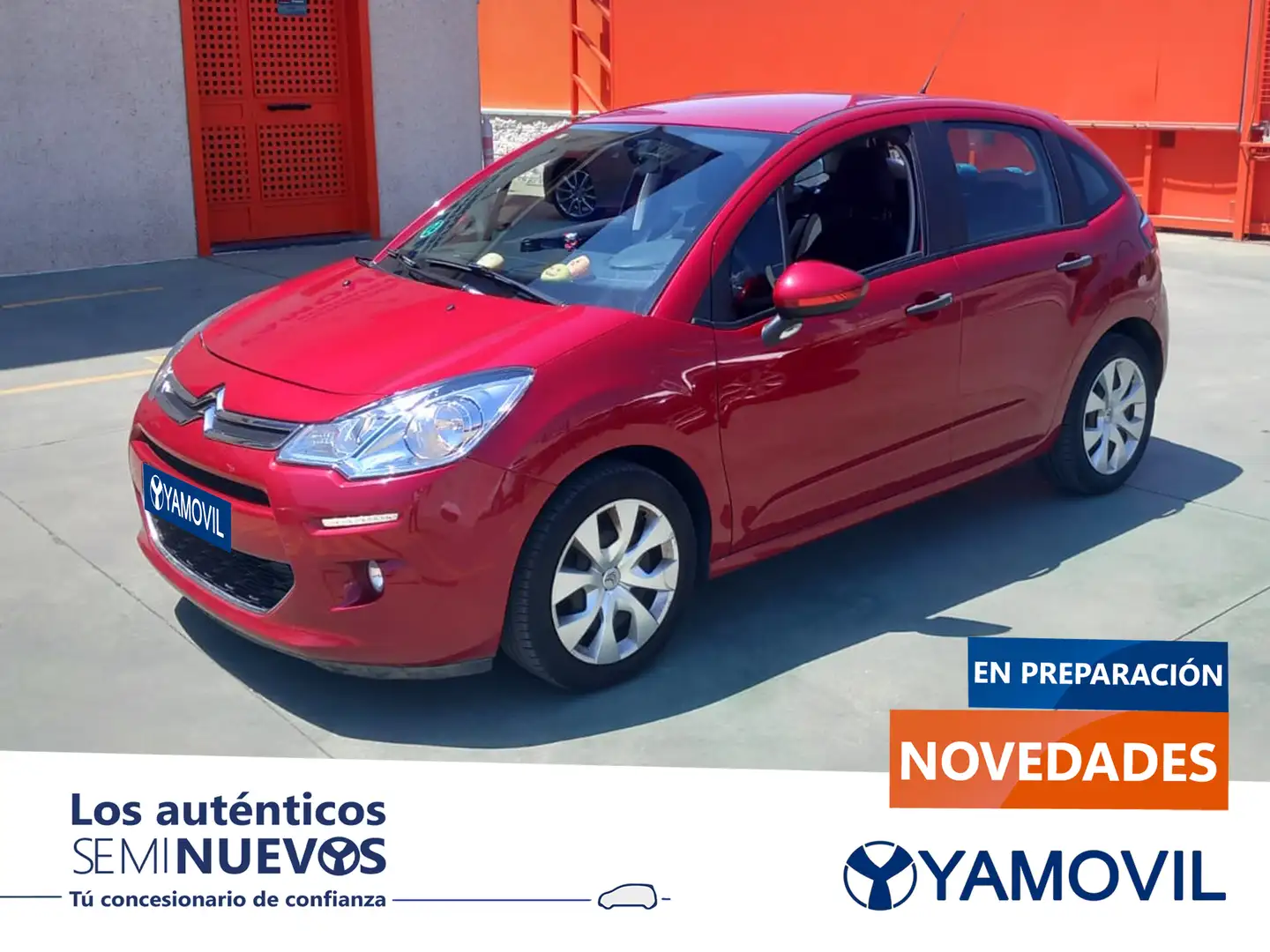 Citroen C3 1.2 VTi Tonic Rouge - 1