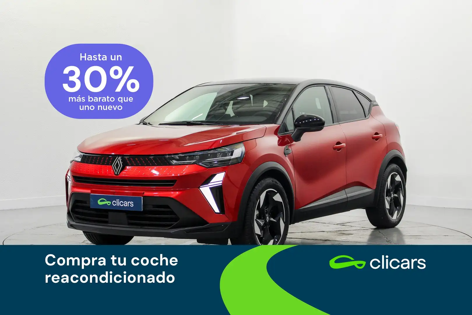 Renault Captur E-TECH Híbrido Techno 105kW Rojo - 1