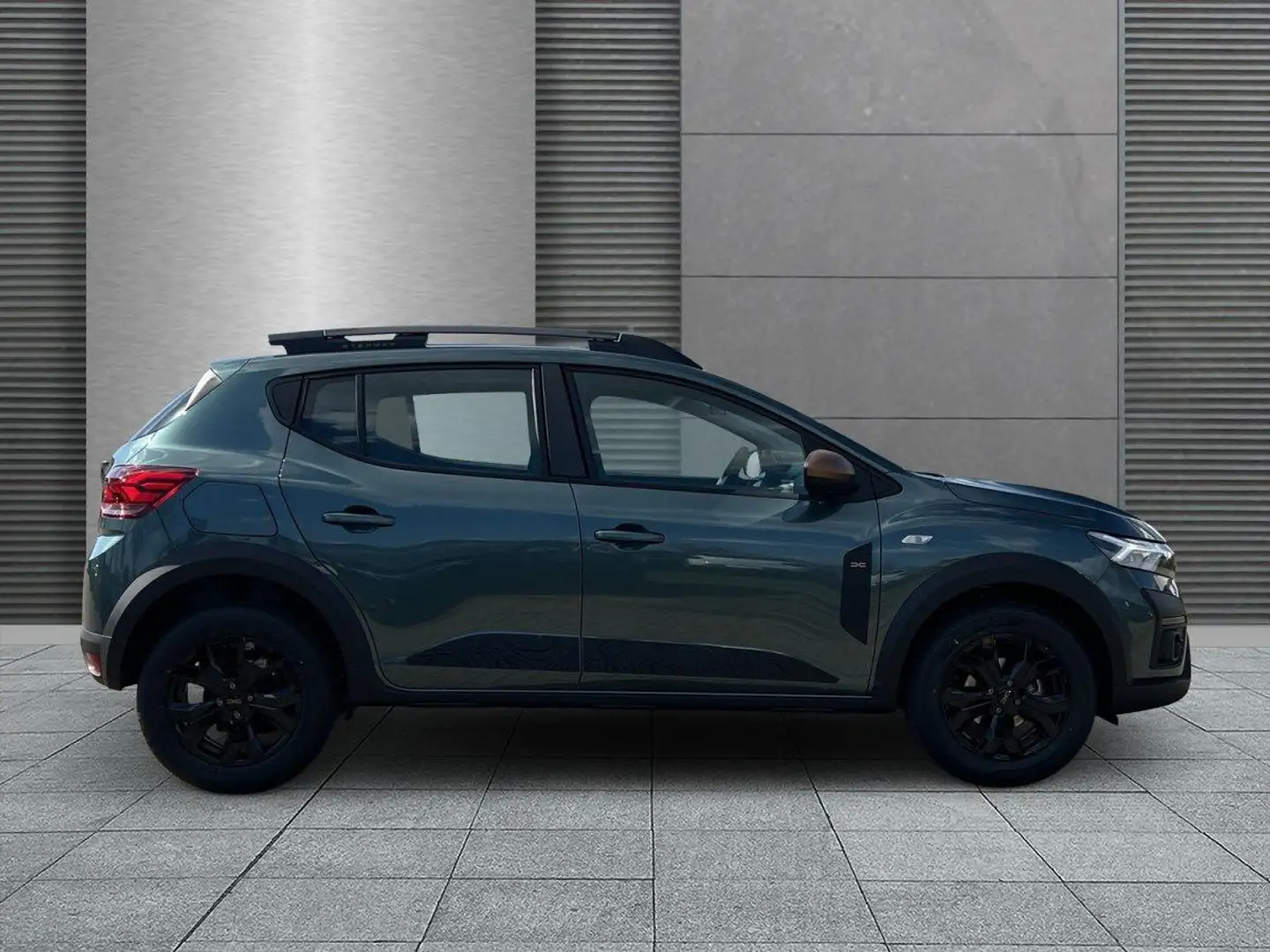 Dacia Sandero Stepway Extreme+SHZ+Klimaauto+RFK TCe 110 81 kW... Grün - 2