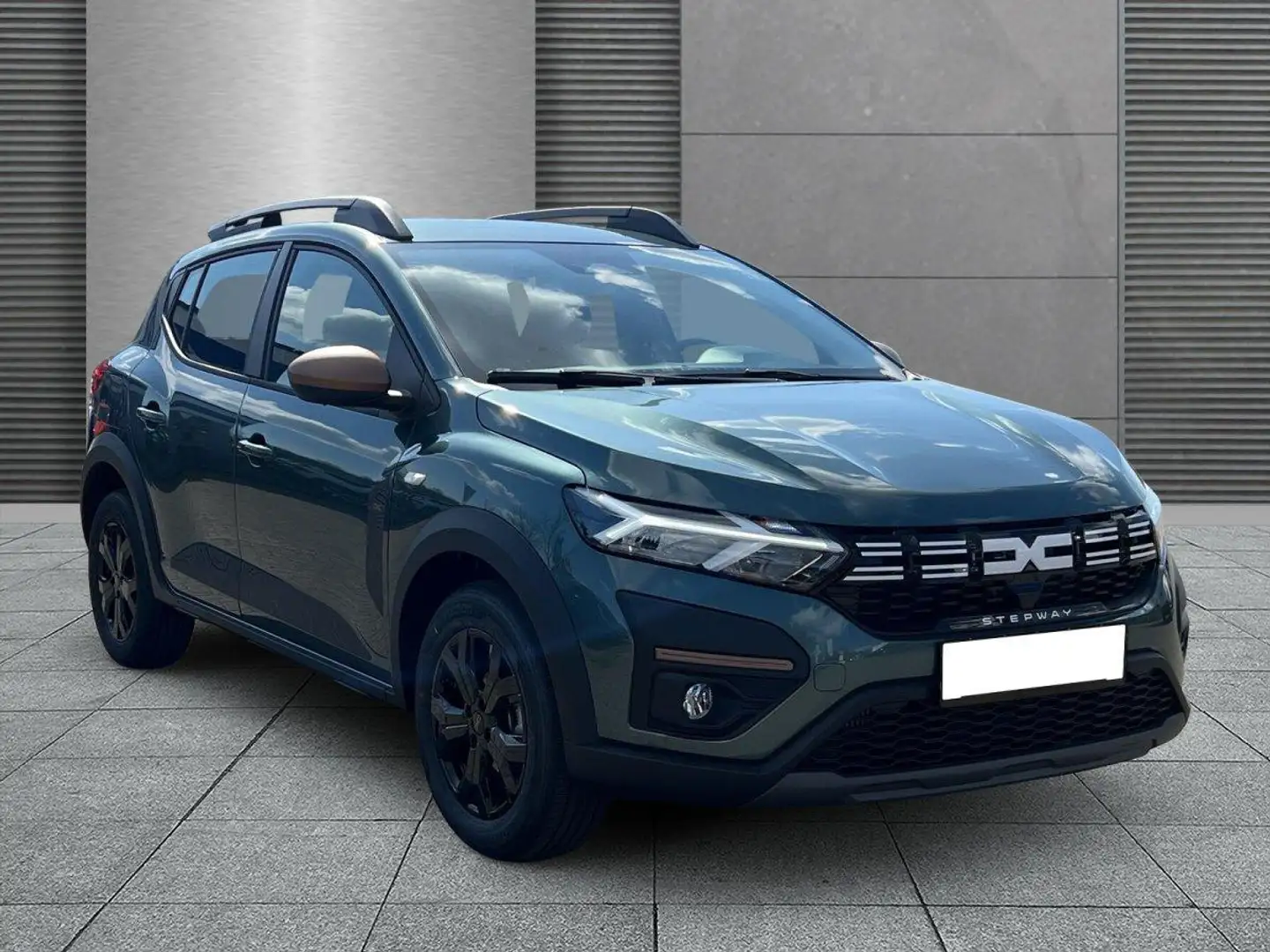 Dacia Sandero Stepway Extreme+SHZ+Klimaauto+RFK TCe 110 81 kW... Grün - 1