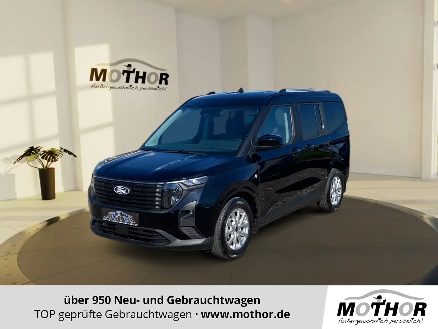 Ford Tourneo Courier Titanium 1.0 EcoBoost TEMP PDC Siyah - 1