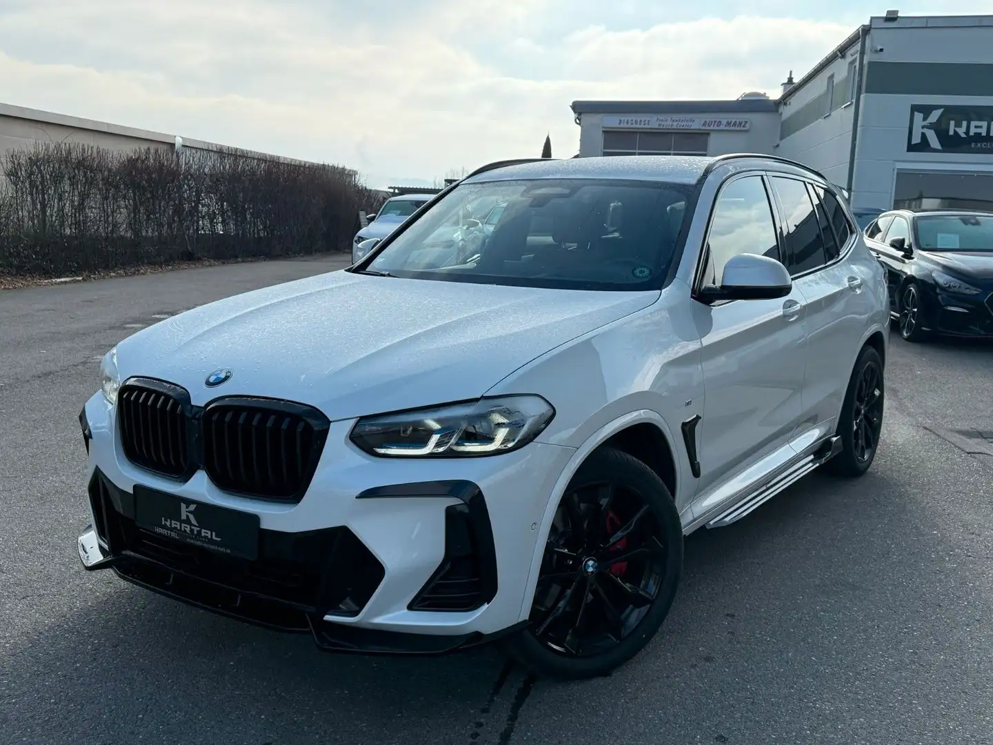 BMW X3 xDrive 20 d M Sport*HuD*AHK*NAVI Prof.*242PS Blanc - 1